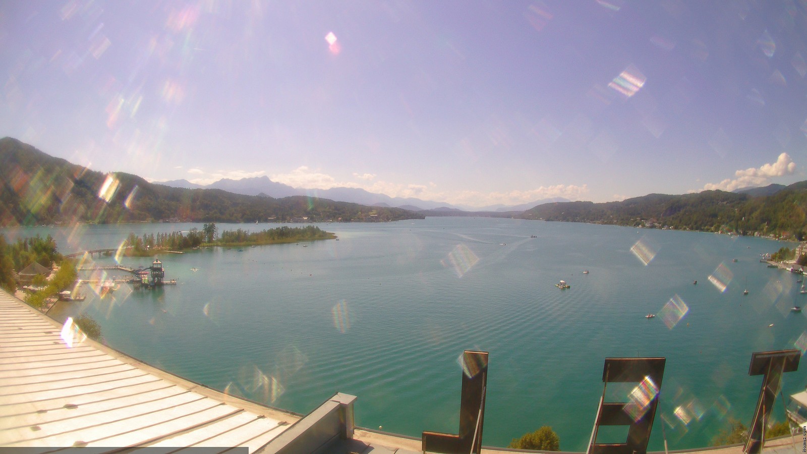 Archiv Foto Webcam Parkhotel Pörtschach am Wörthersee