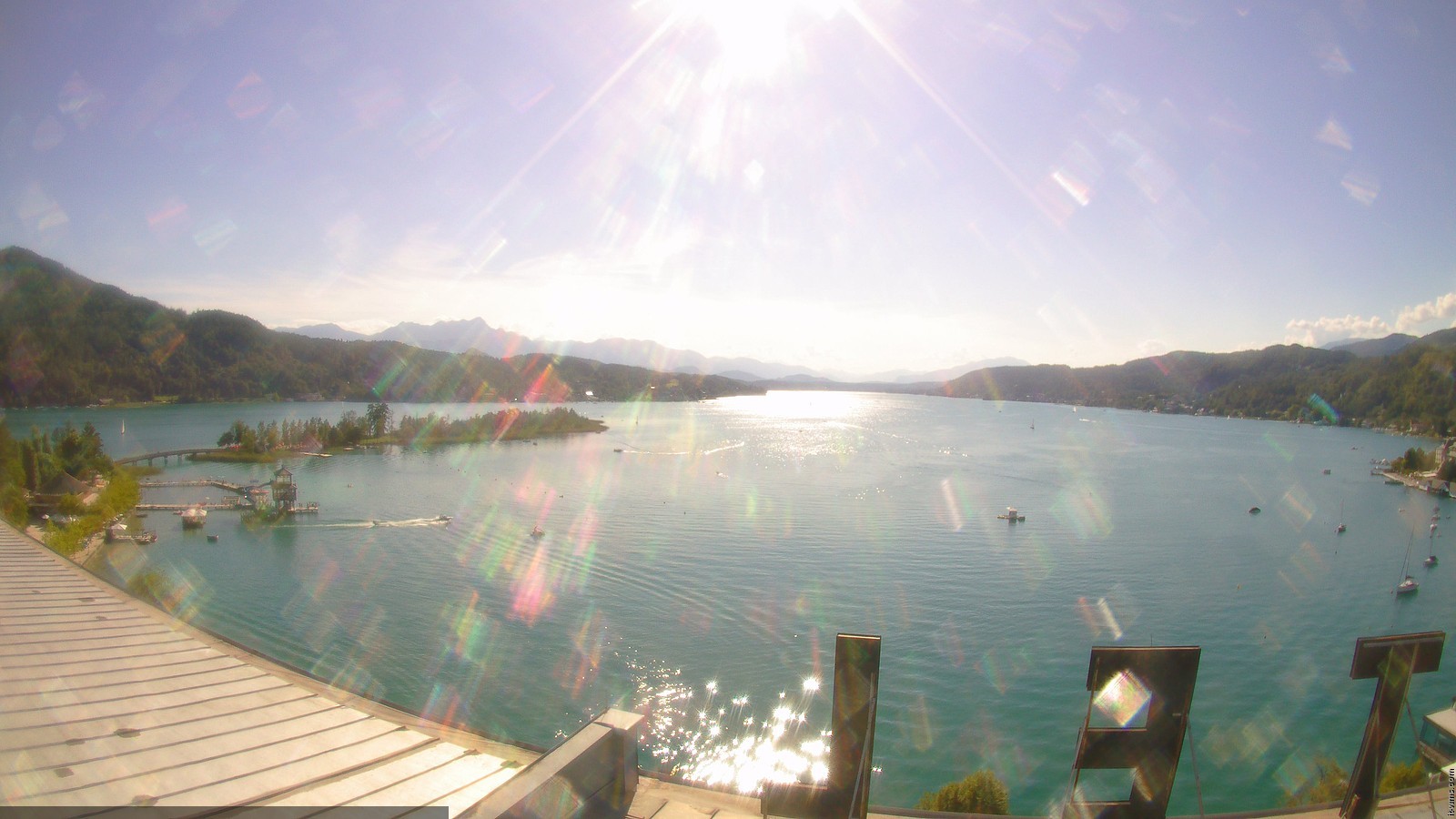 Archiv Foto Webcam Parkhotel Pörtschach am Wörthersee