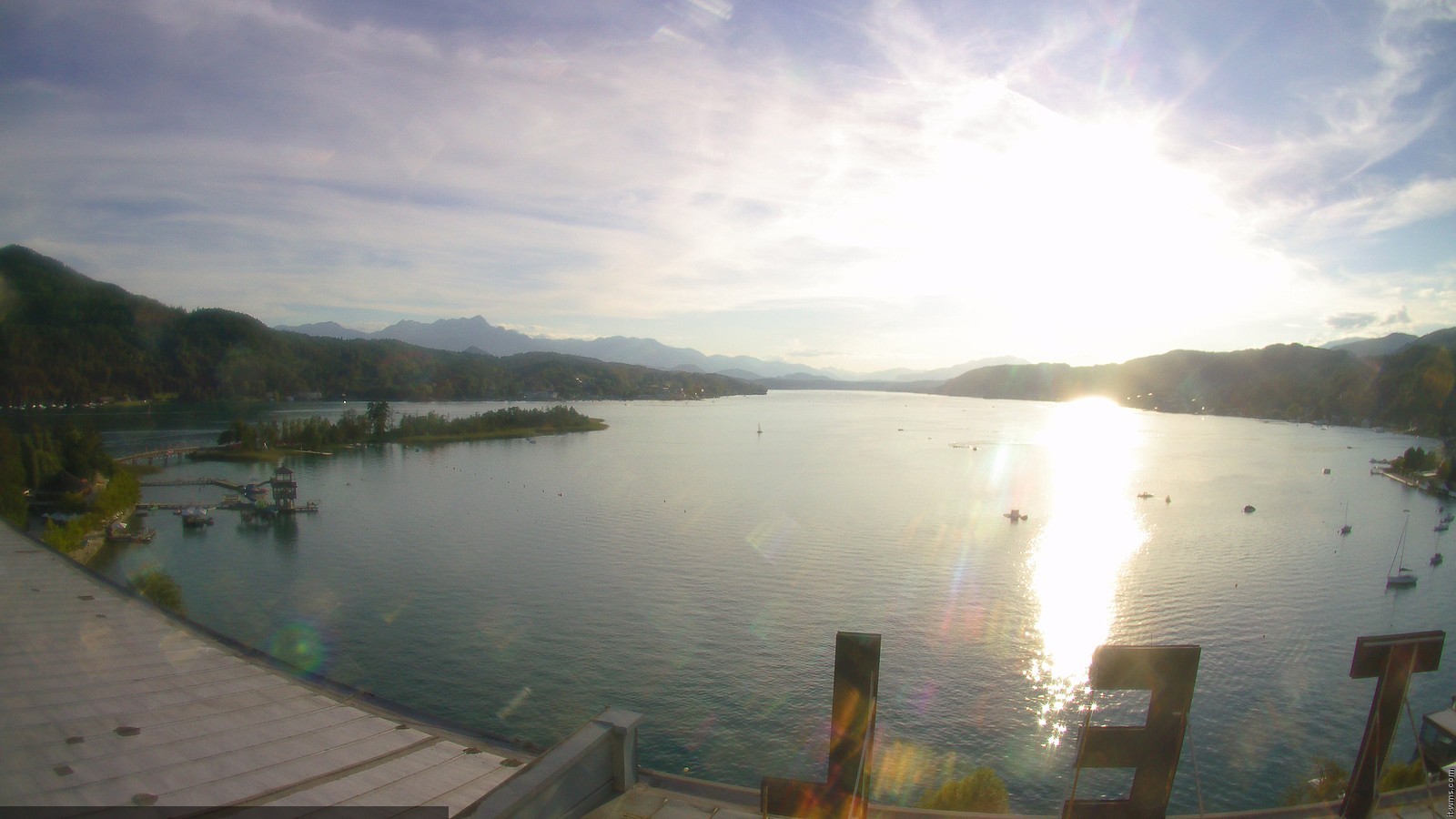 Archiv Foto Webcam Parkhotel Pörtschach am Wörthersee