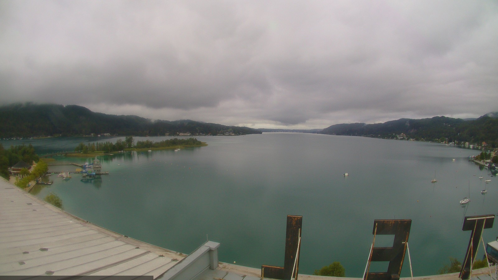 Archiv Foto Webcam Parkhotel Pörtschach am Wörthersee