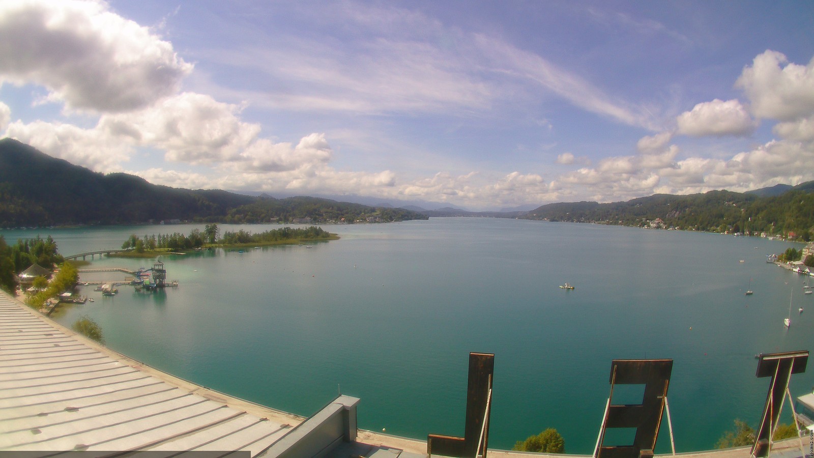Archiv Foto Webcam Parkhotel Pörtschach am Wörthersee