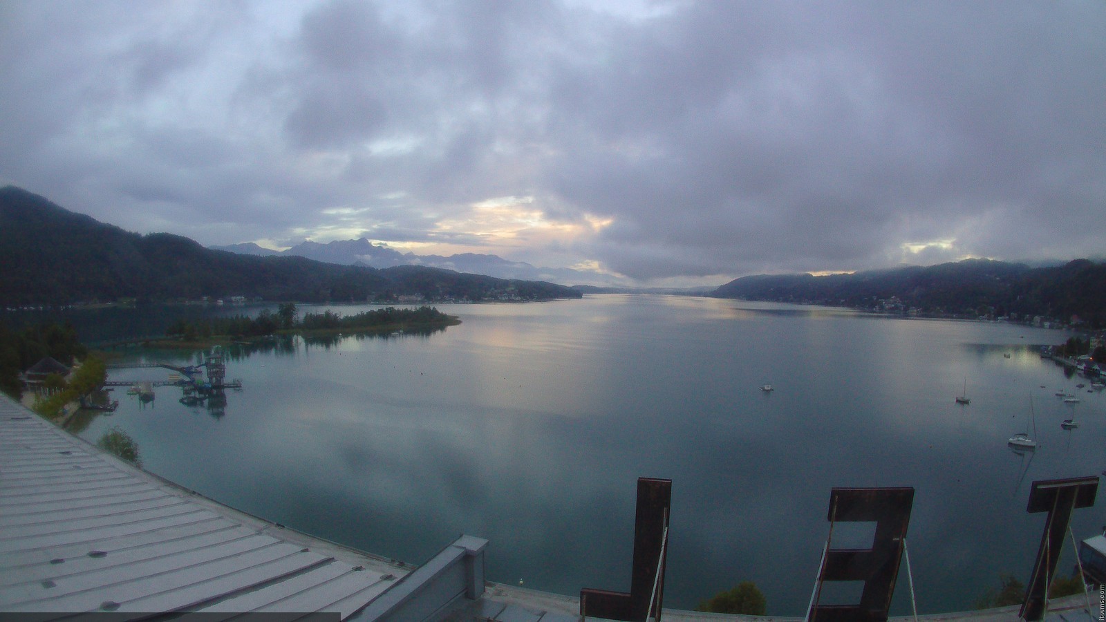 Archiv Foto Webcam Parkhotel Pörtschach am Wörthersee