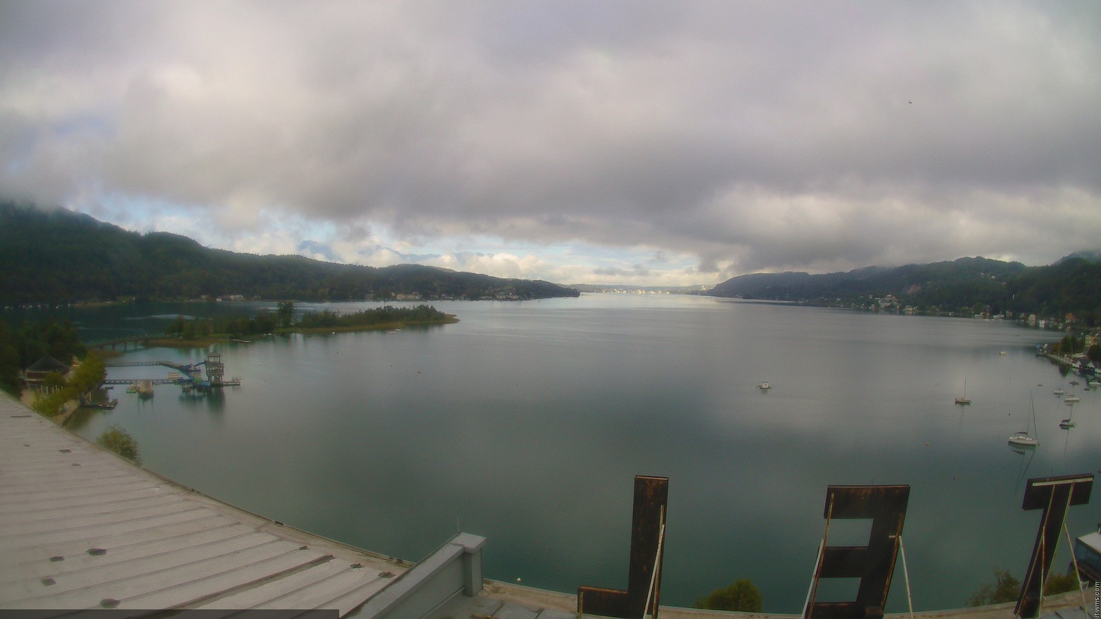 Archiv Foto Webcam Parkhotel Pörtschach am Wörthersee