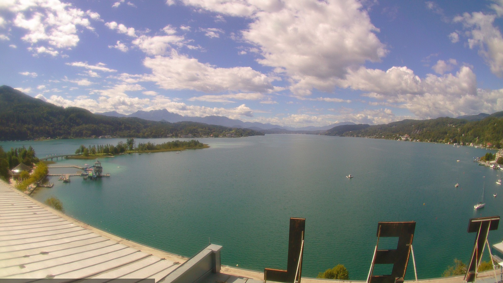 Archiv Foto Webcam Parkhotel Pörtschach am Wörthersee