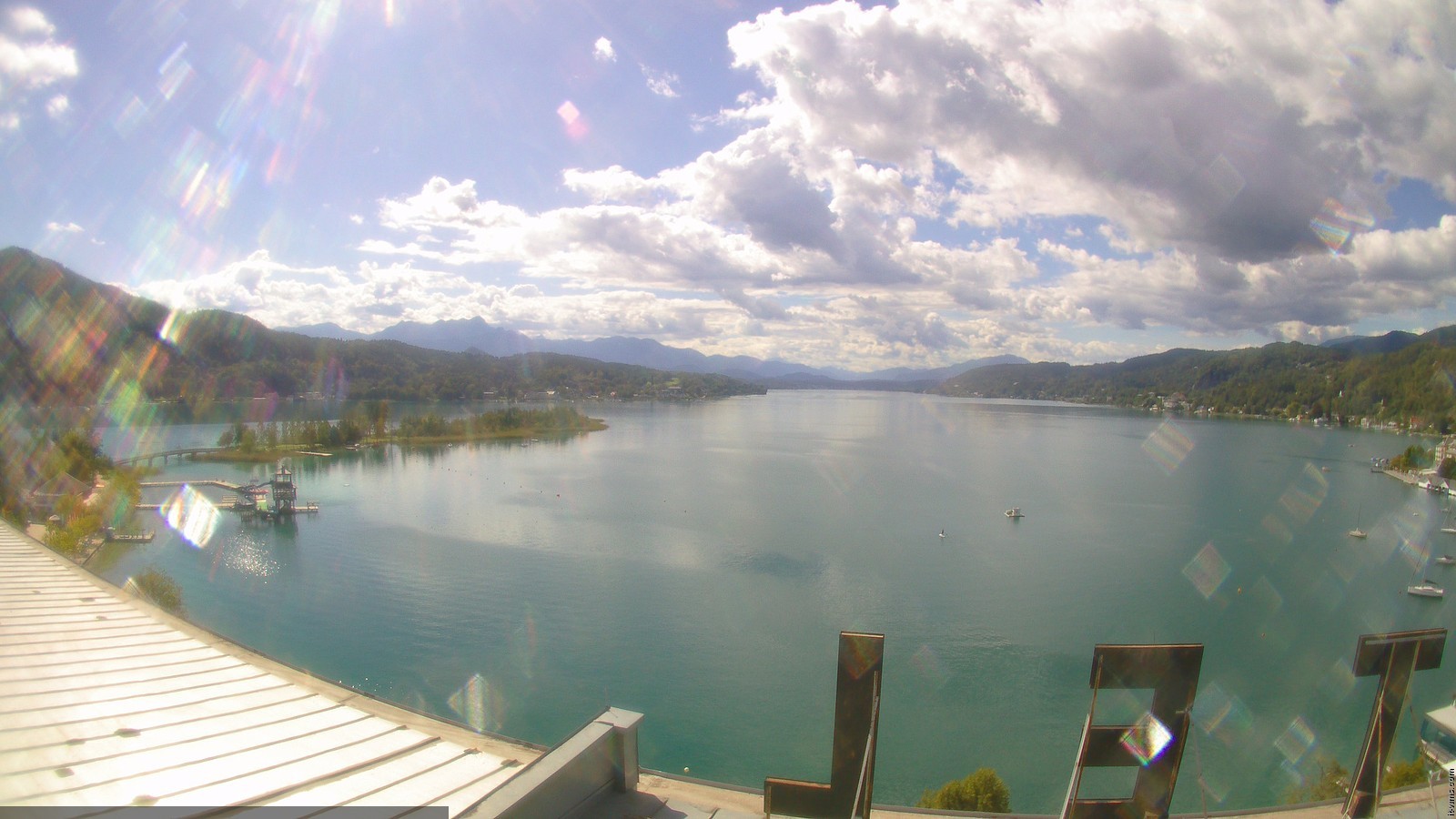 Archiv Foto Webcam Parkhotel Pörtschach am Wörthersee