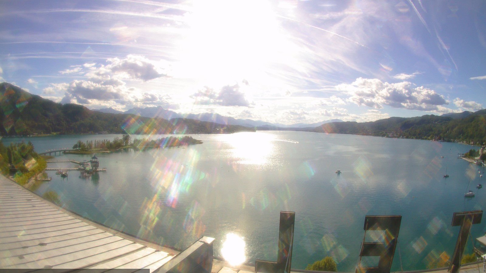 Archiv Foto Webcam Parkhotel Pörtschach am Wörthersee