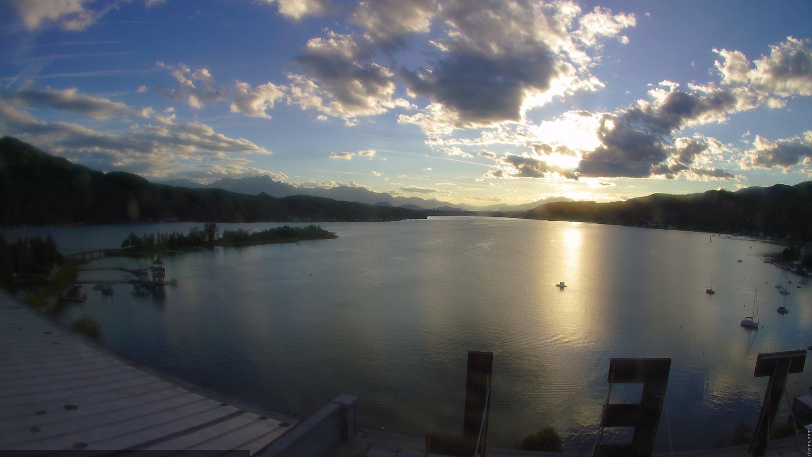 Archiv Foto Webcam Parkhotel Pörtschach am Wörthersee