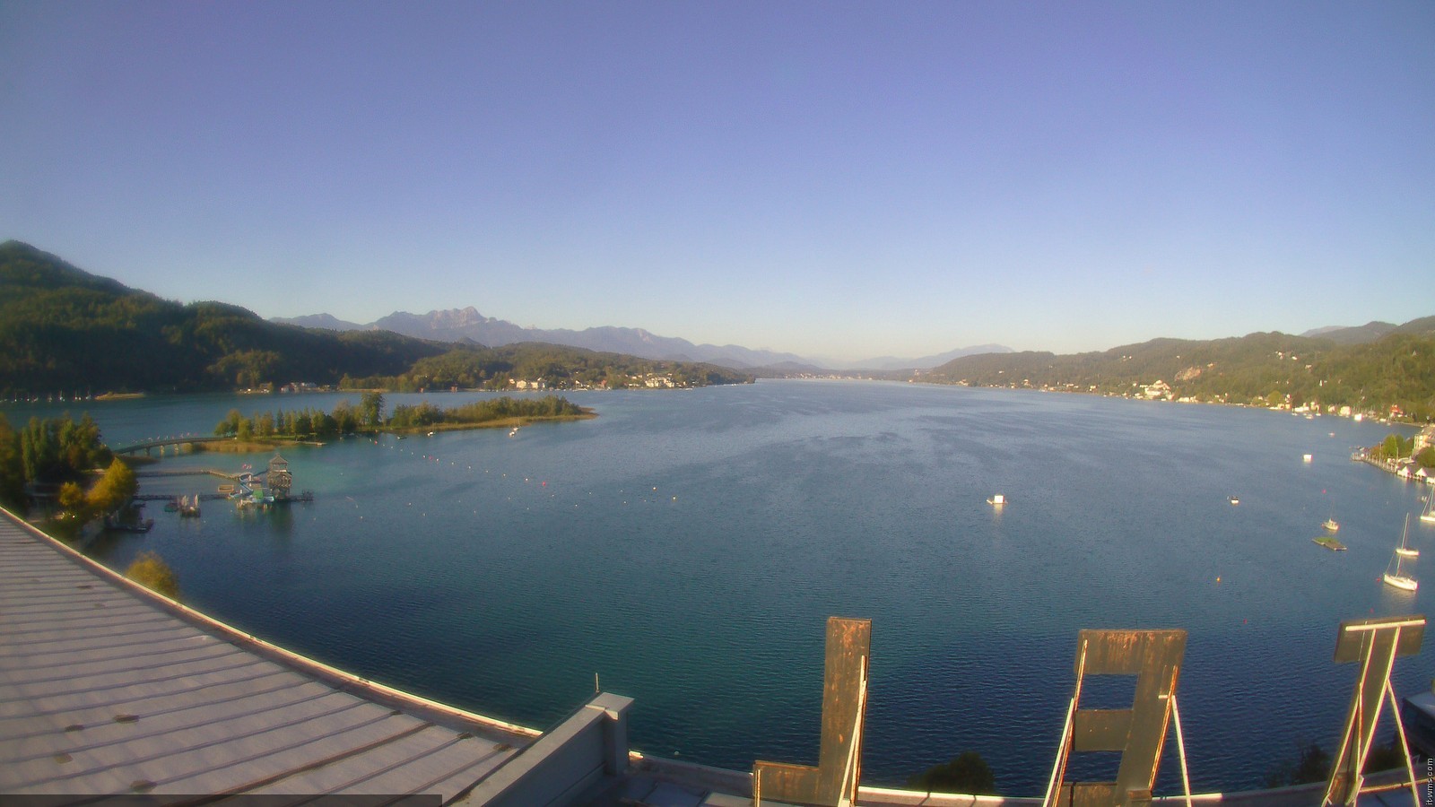 Archiv Foto Webcam Parkhotel Pörtschach am Wörthersee