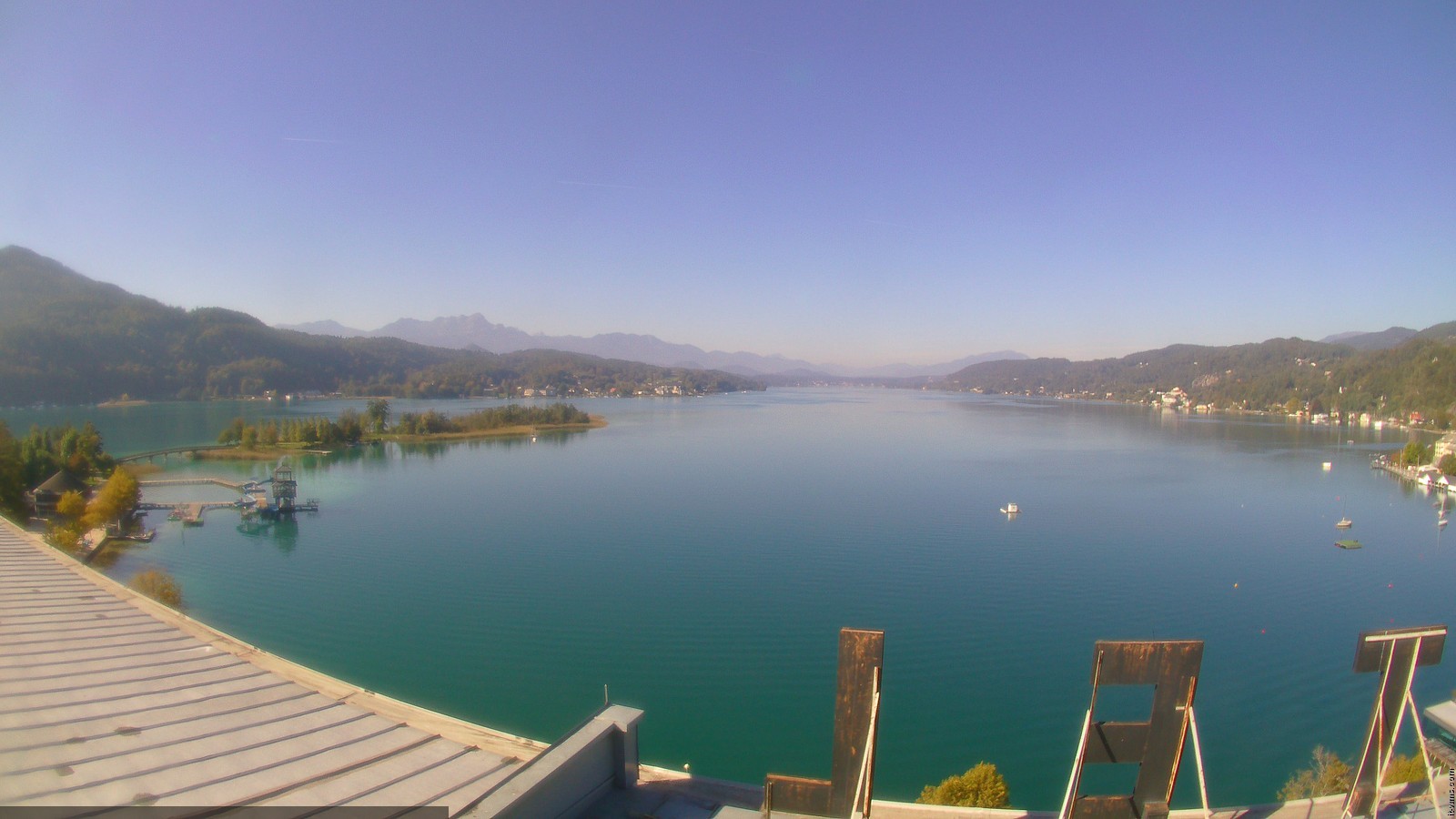 Archiv Foto Webcam Parkhotel Pörtschach am Wörthersee