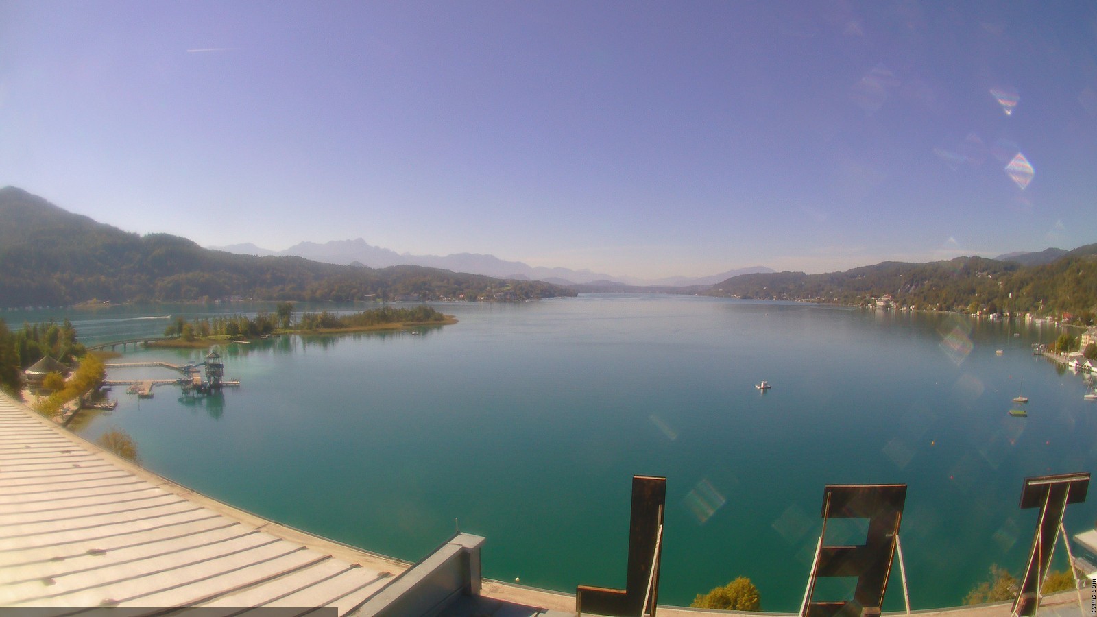 Archiv Foto Webcam Parkhotel Pörtschach am Wörthersee