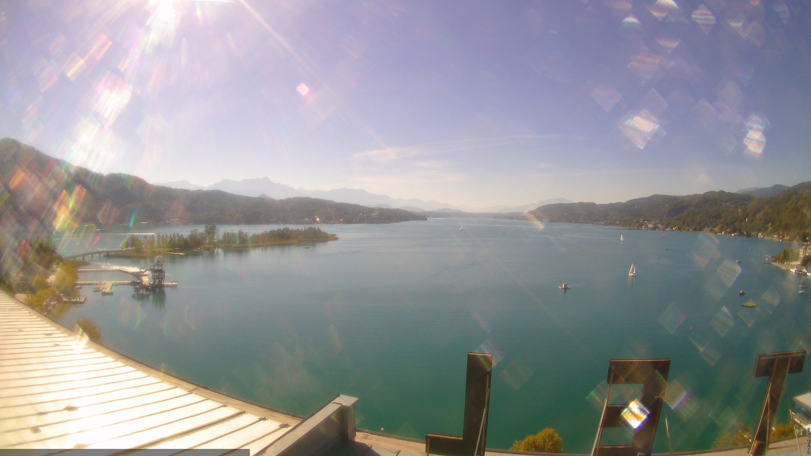 Archiv Foto Webcam Parkhotel Pörtschach am Wörthersee