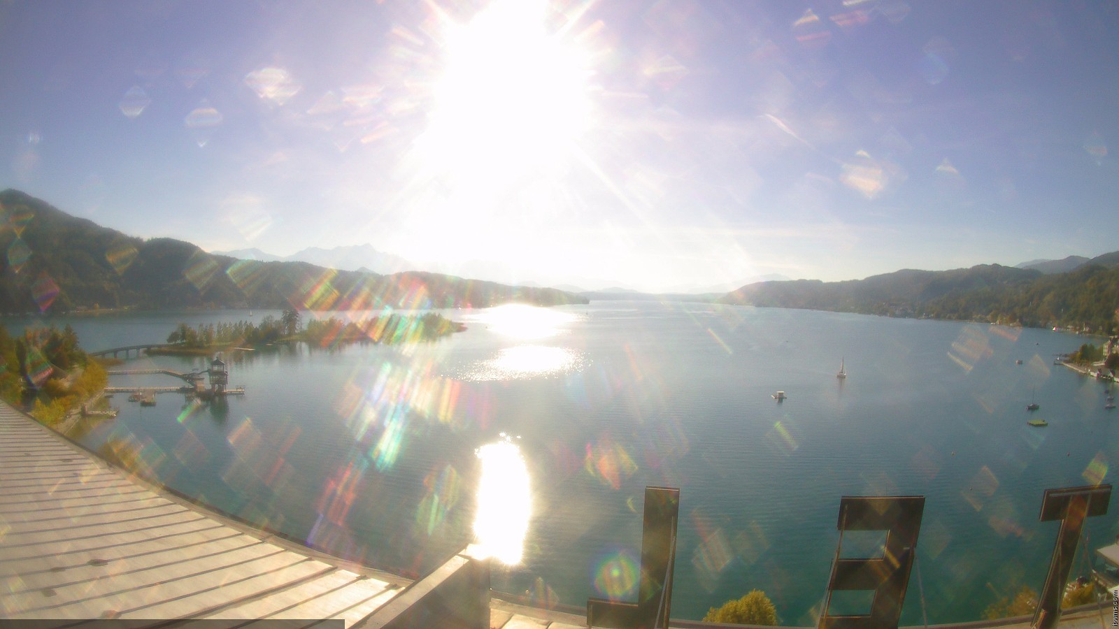 Archiv Foto Webcam Parkhotel Pörtschach am Wörthersee