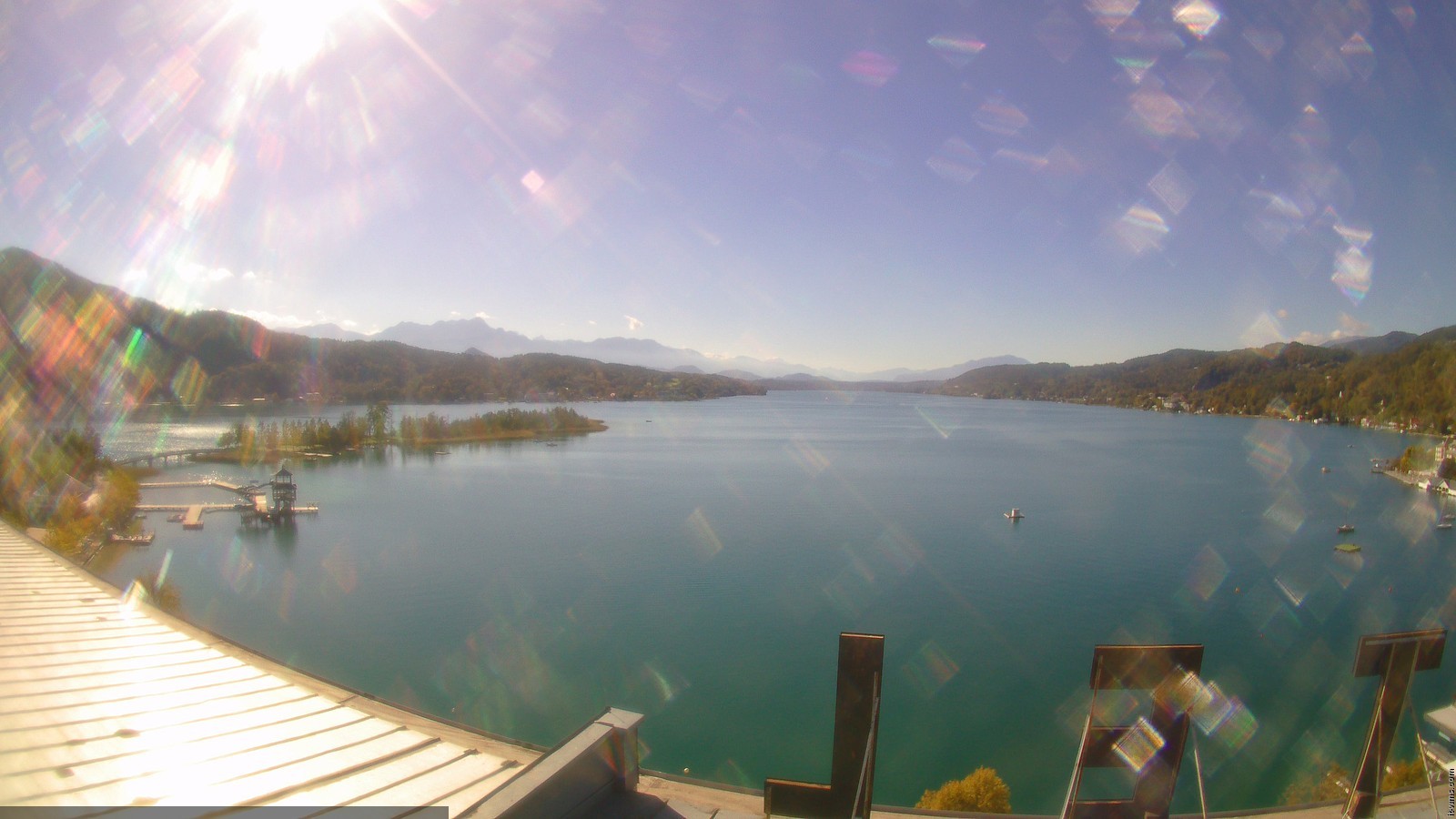 Archiv Foto Webcam Parkhotel Pörtschach am Wörthersee