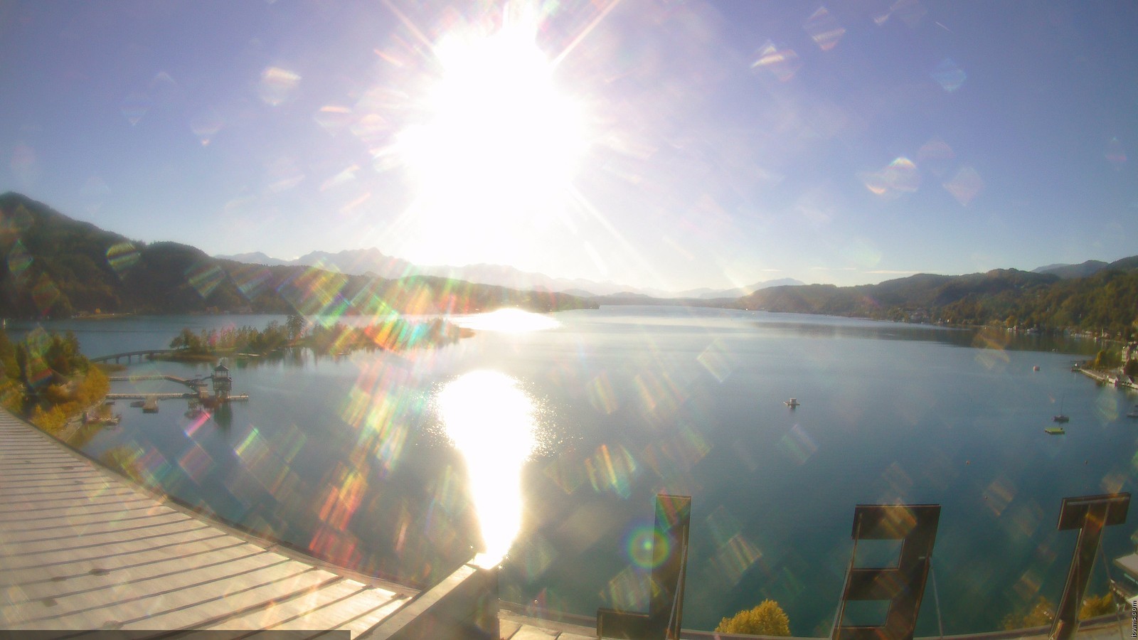Archiv Foto Webcam Parkhotel Pörtschach am Wörthersee