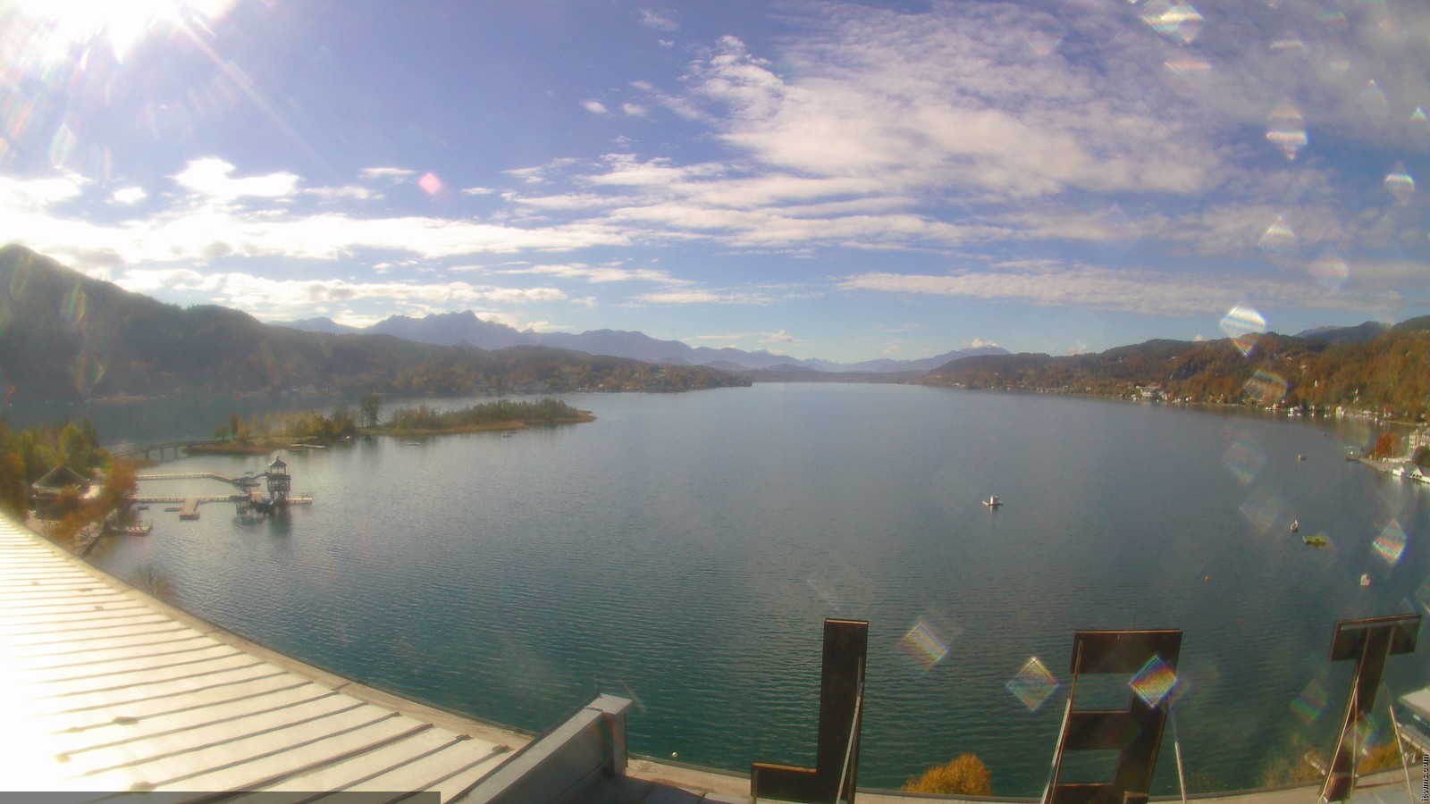 Archiv Foto Webcam Parkhotel Pörtschach am Wörthersee