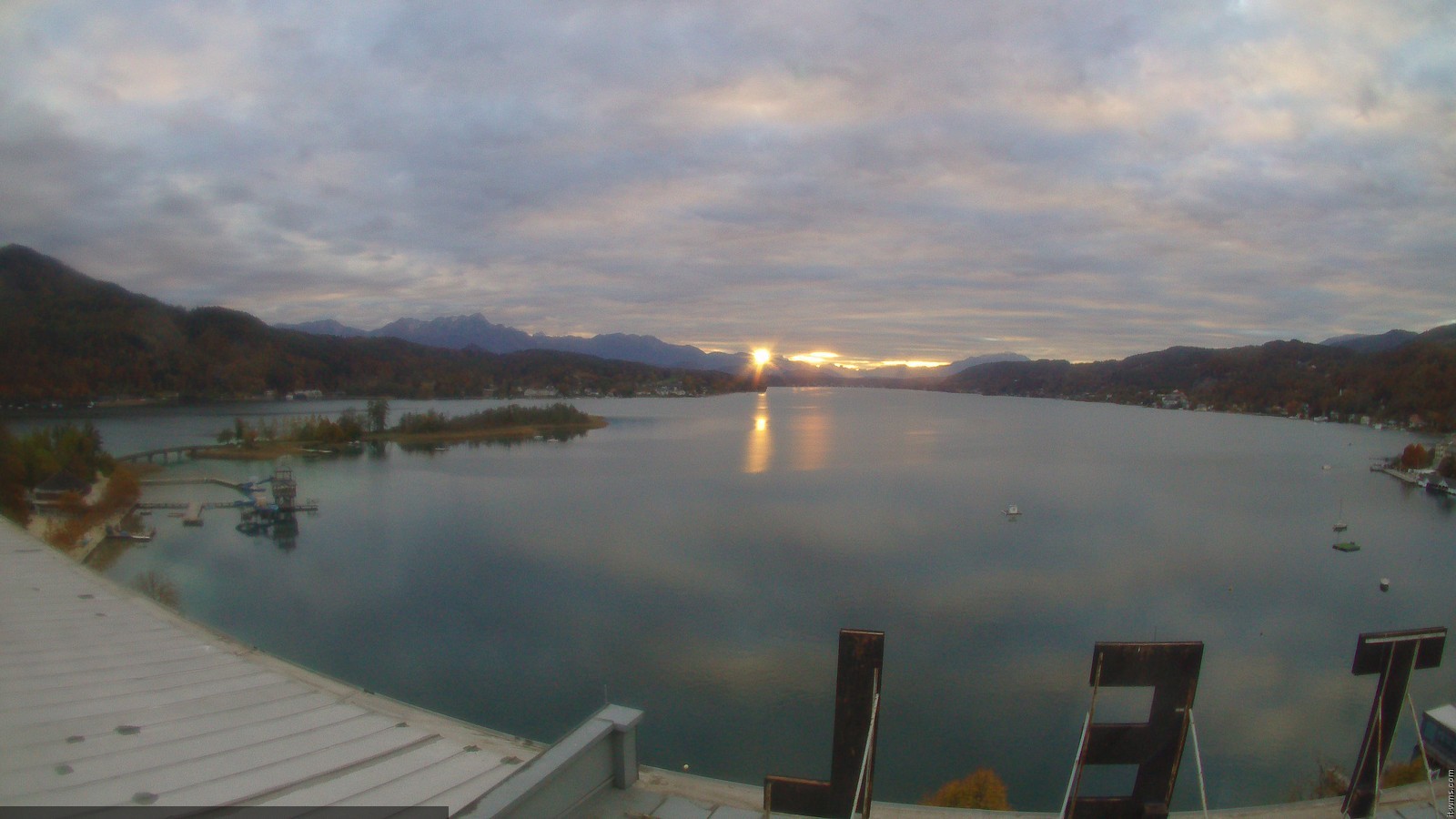 Archiv Foto Webcam Parkhotel Pörtschach am Wörthersee