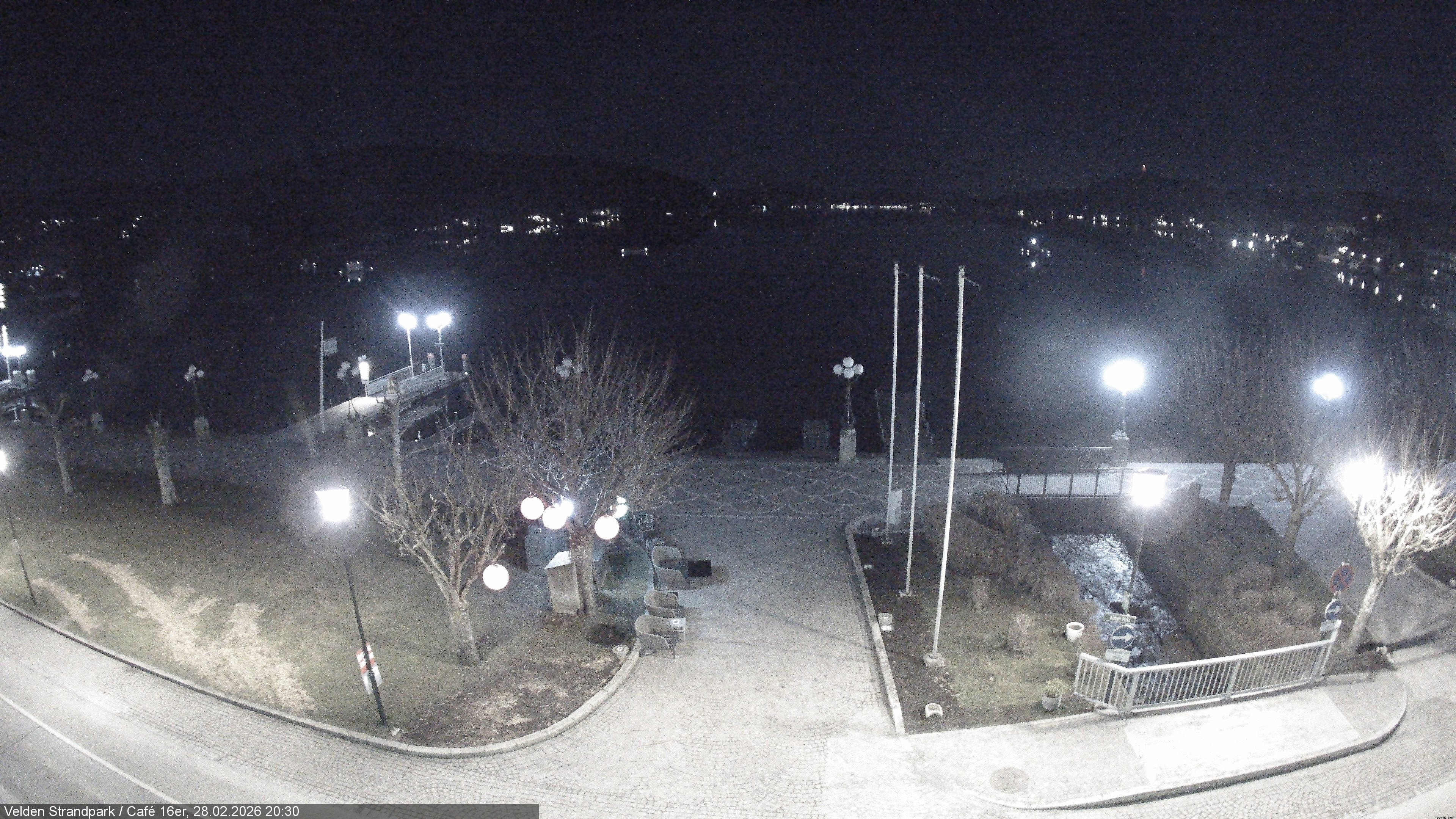 Archiv Foto Webcam Velden Strandpark - Wörthersee