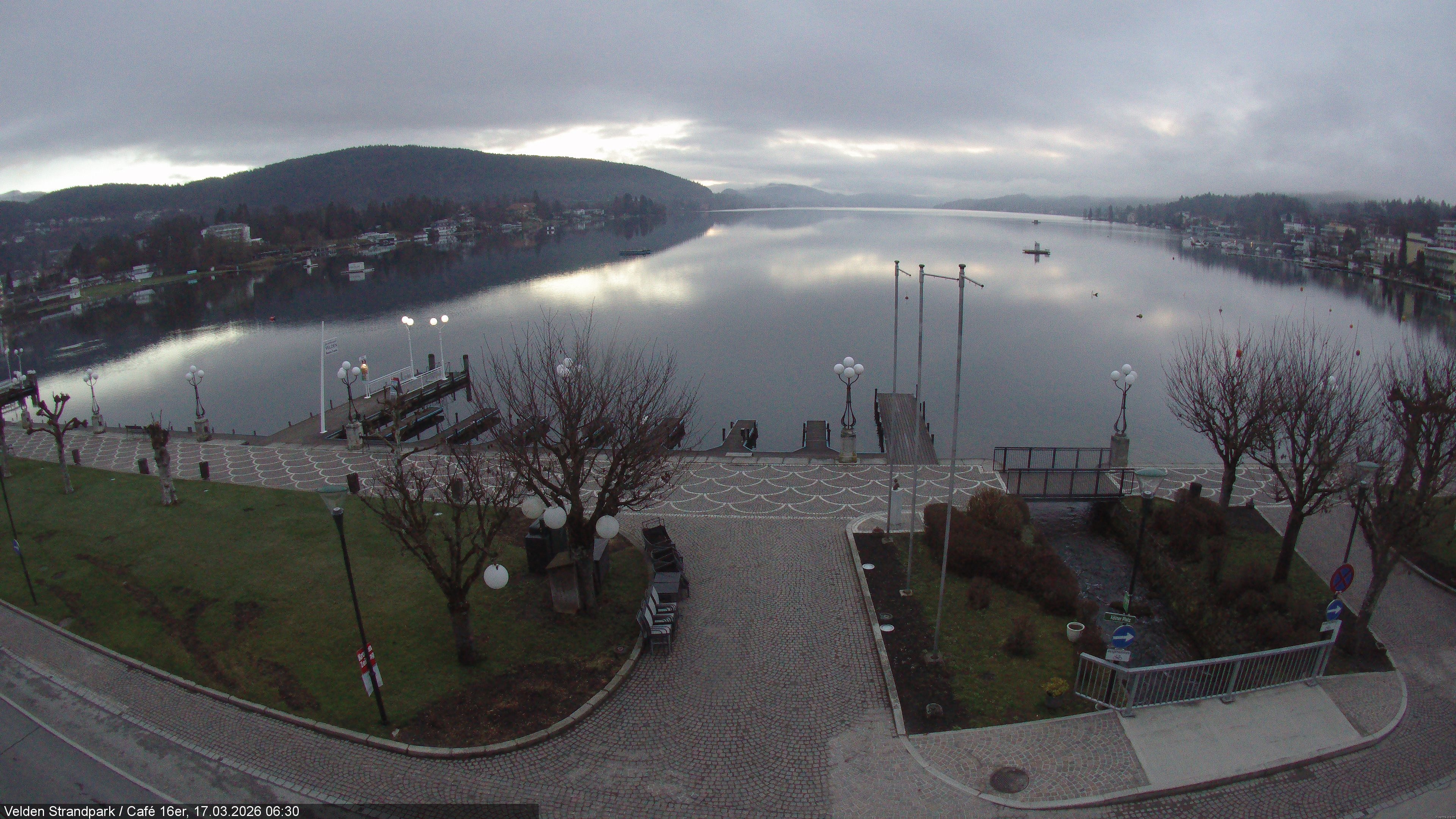 Archiv Foto Webcam Velden Strandpark - Wörthersee