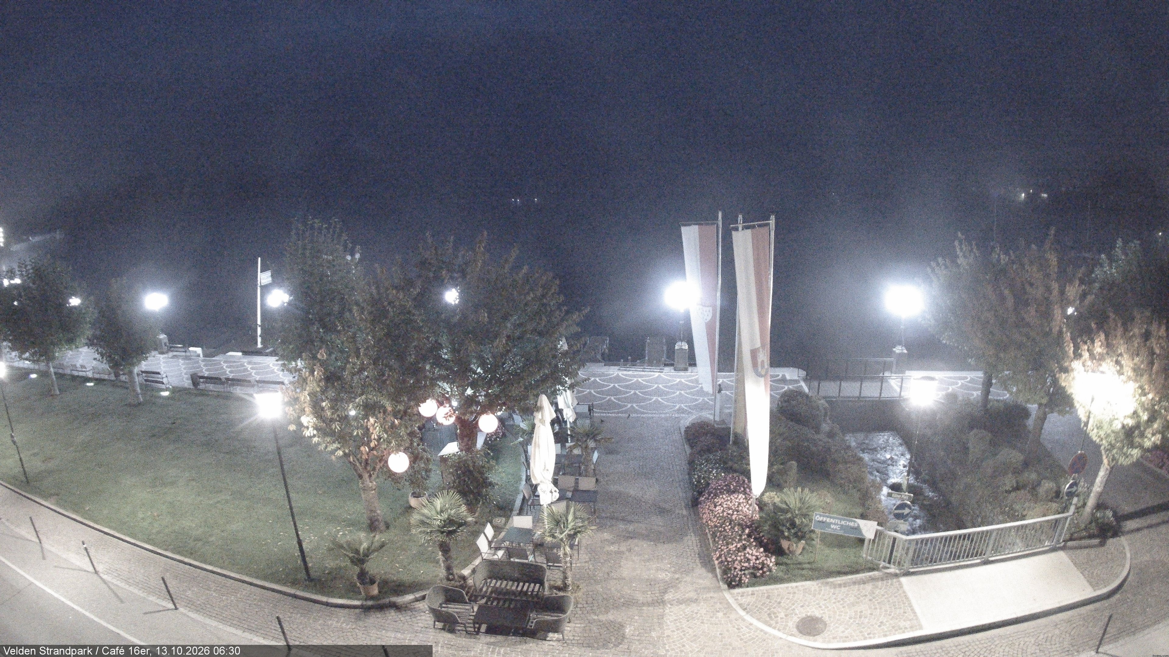 Archiv Foto Webcam Velden Strandpark - Wörthersee