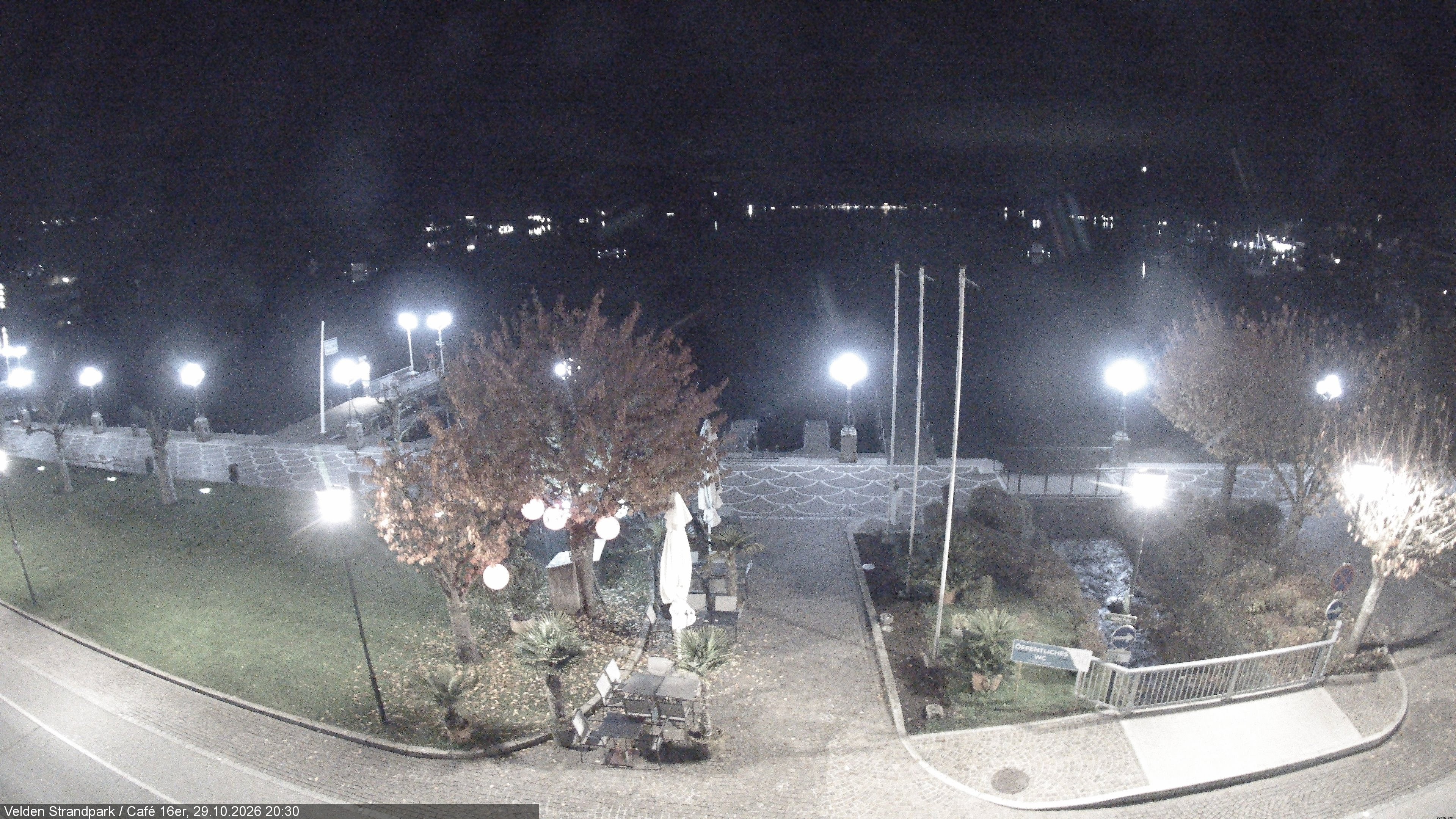 Archiv Foto Webcam Velden Strandpark - Wörthersee