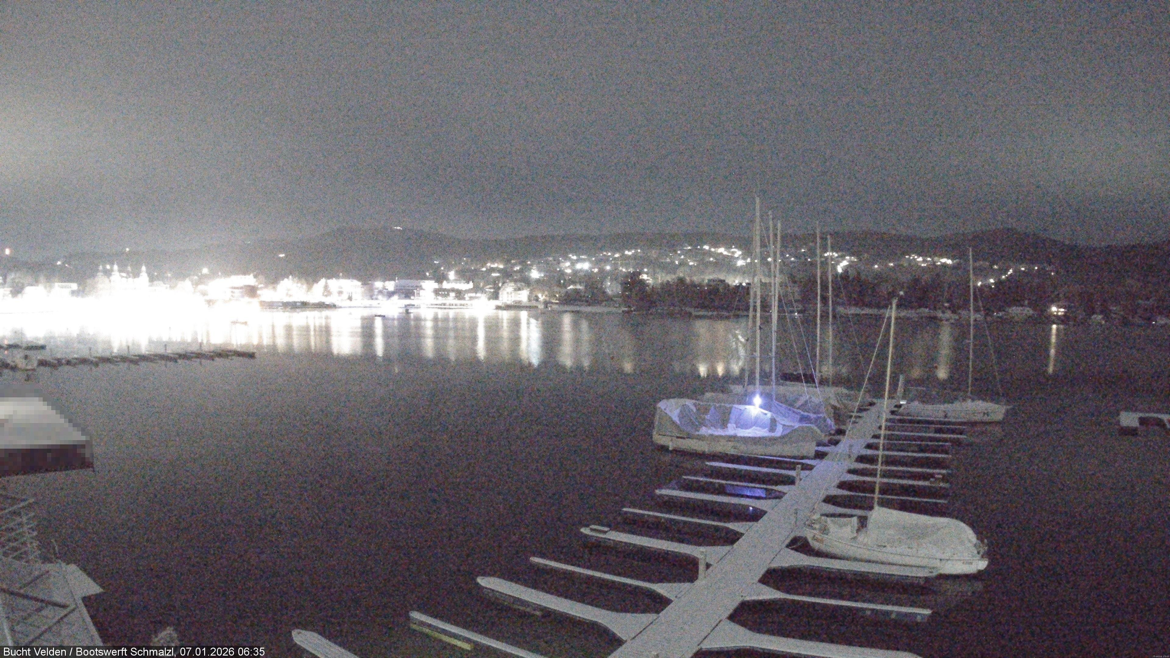 Archiv Foto Webcam Bootswerft Schmalzl - Wörthersee