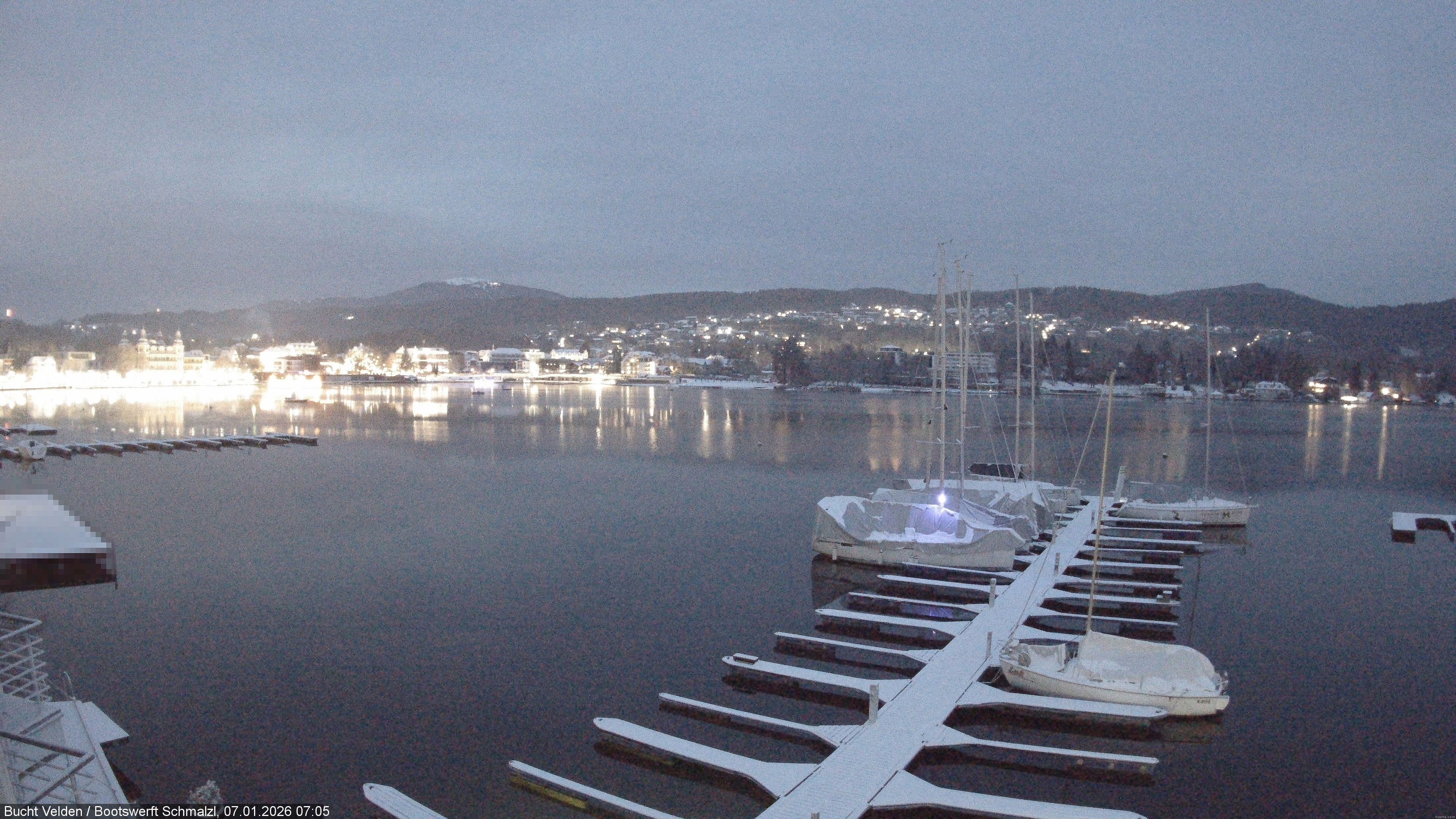 Archiv Foto Webcam Bootswerft Schmalzl - Wörthersee