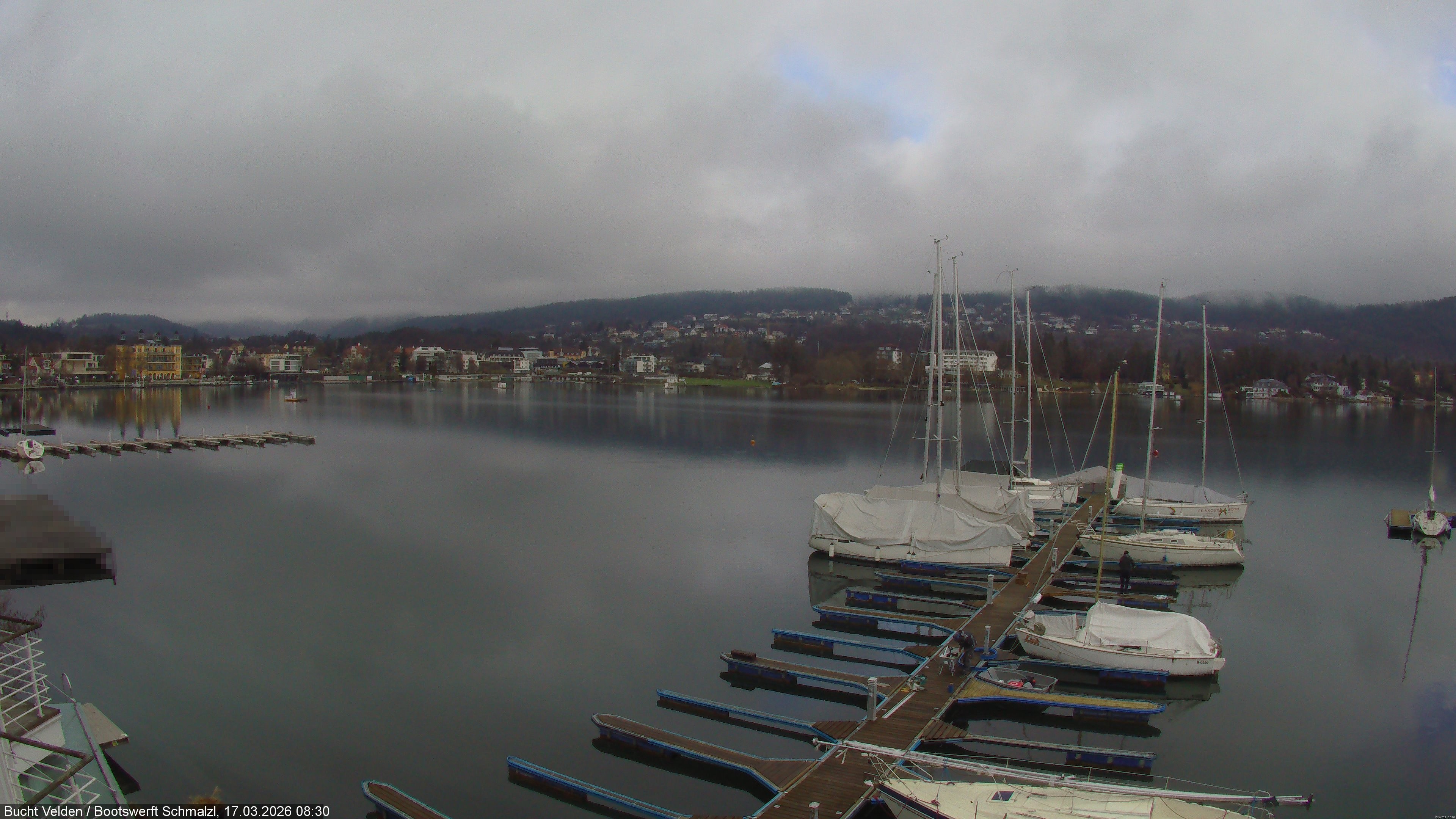 Archiv Foto Webcam Bootswerft Schmalzl - Wörthersee