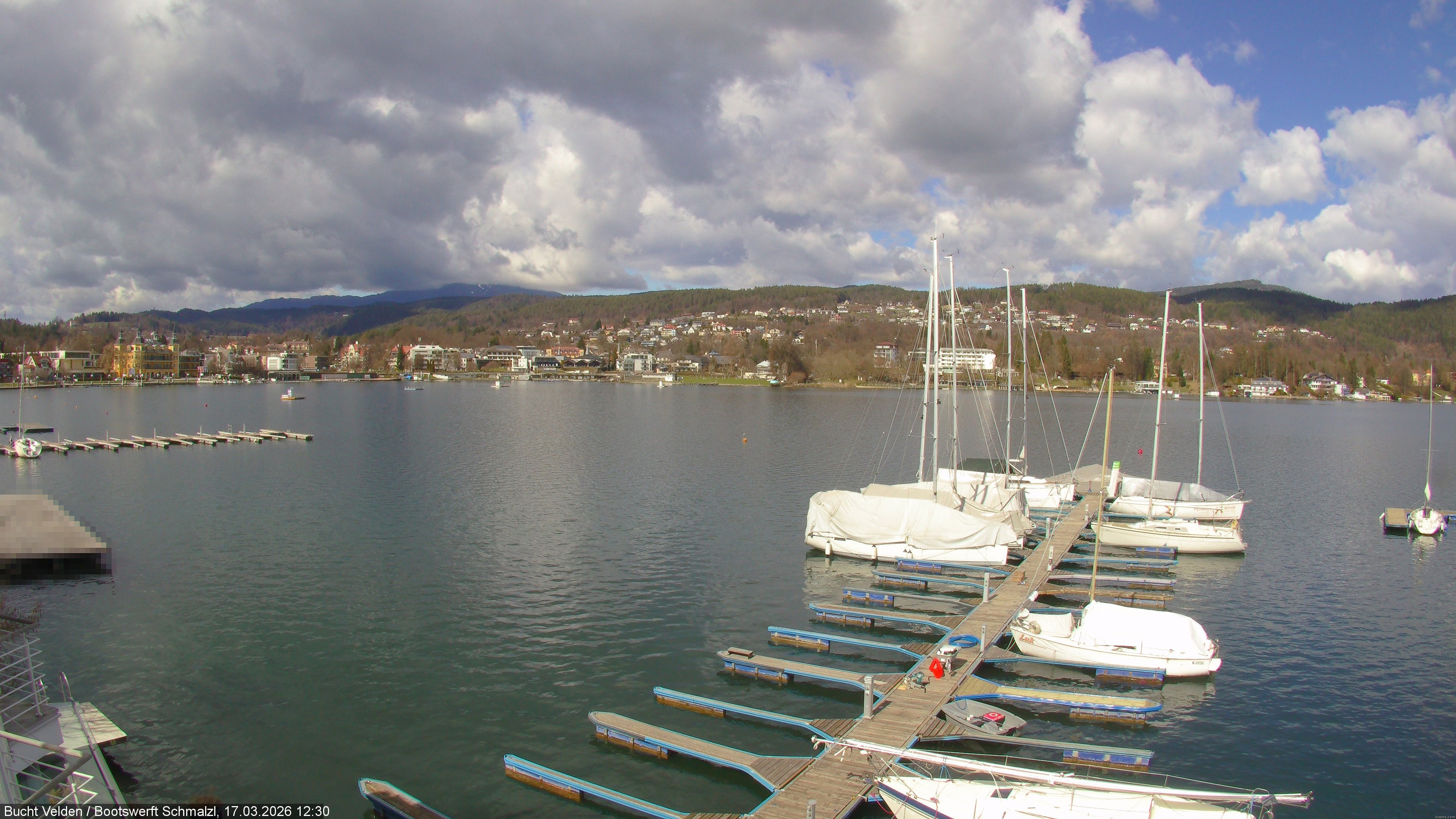 Archiv Foto Webcam Bootswerft Schmalzl - Wörthersee