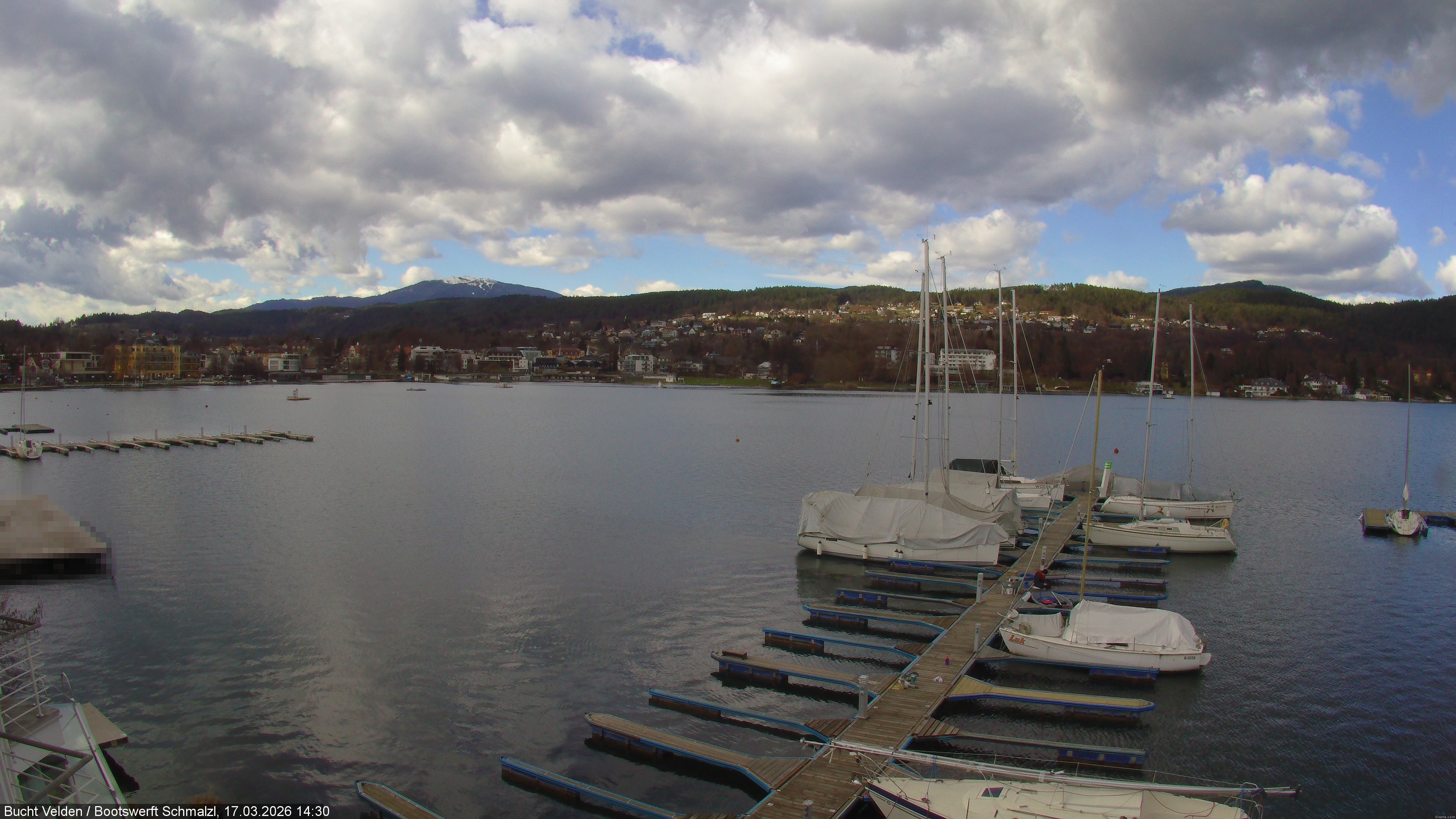 Archiv Foto Webcam Bootswerft Schmalzl - Wörthersee