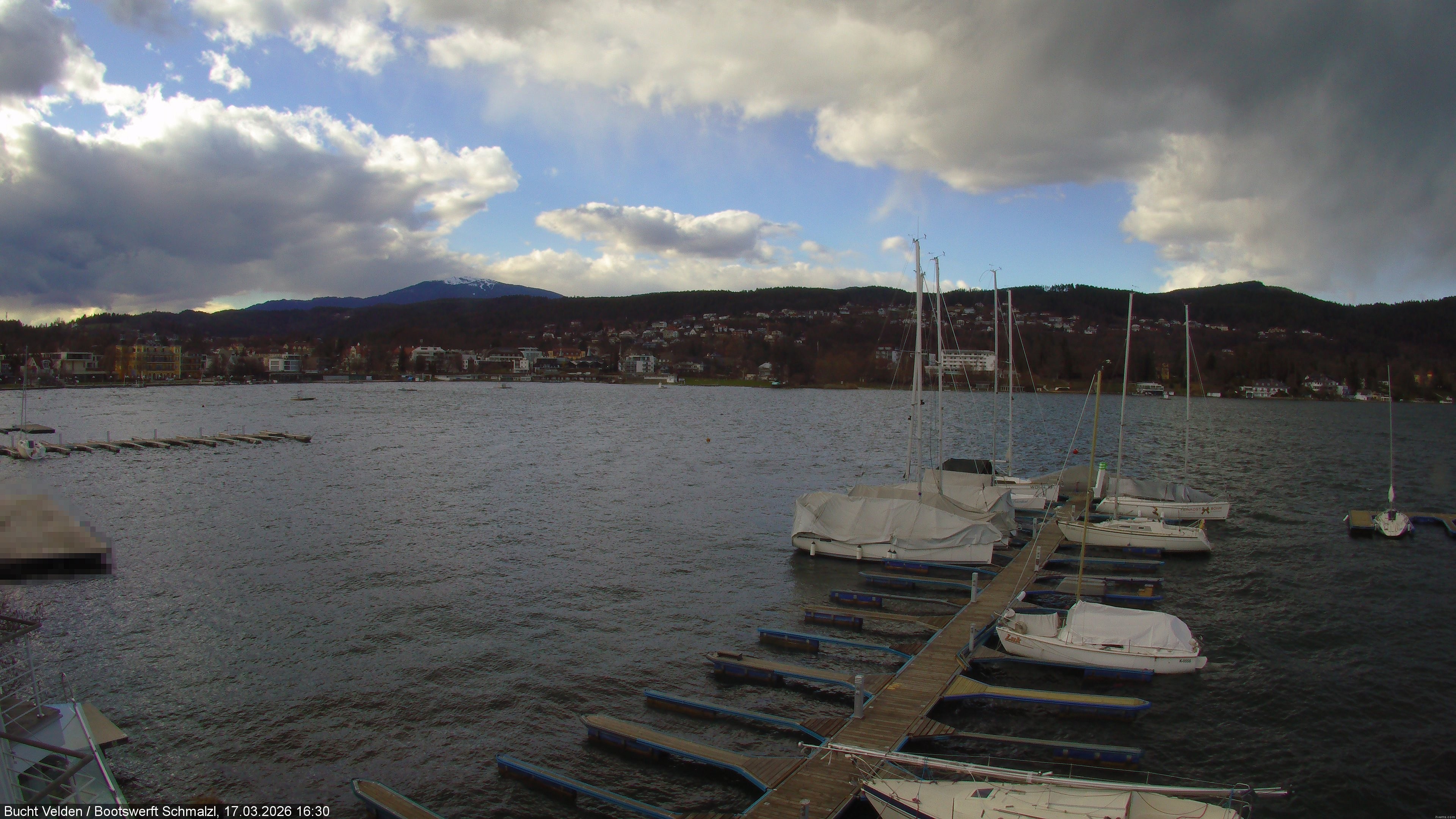 Archiv Foto Webcam Bootswerft Schmalzl - Wörthersee