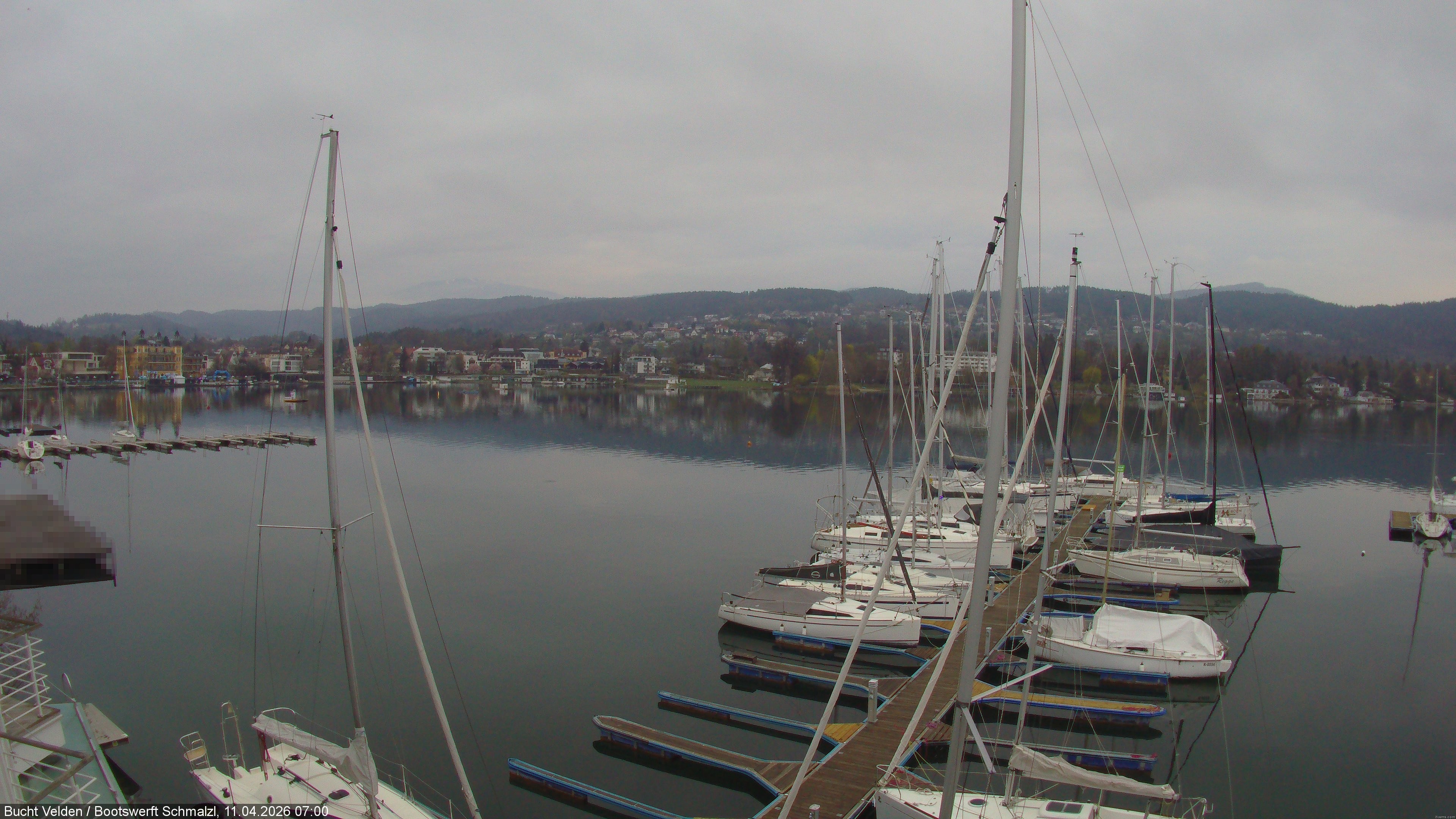 Archiv Foto Webcam Bootswerft Schmalzl - Wörthersee