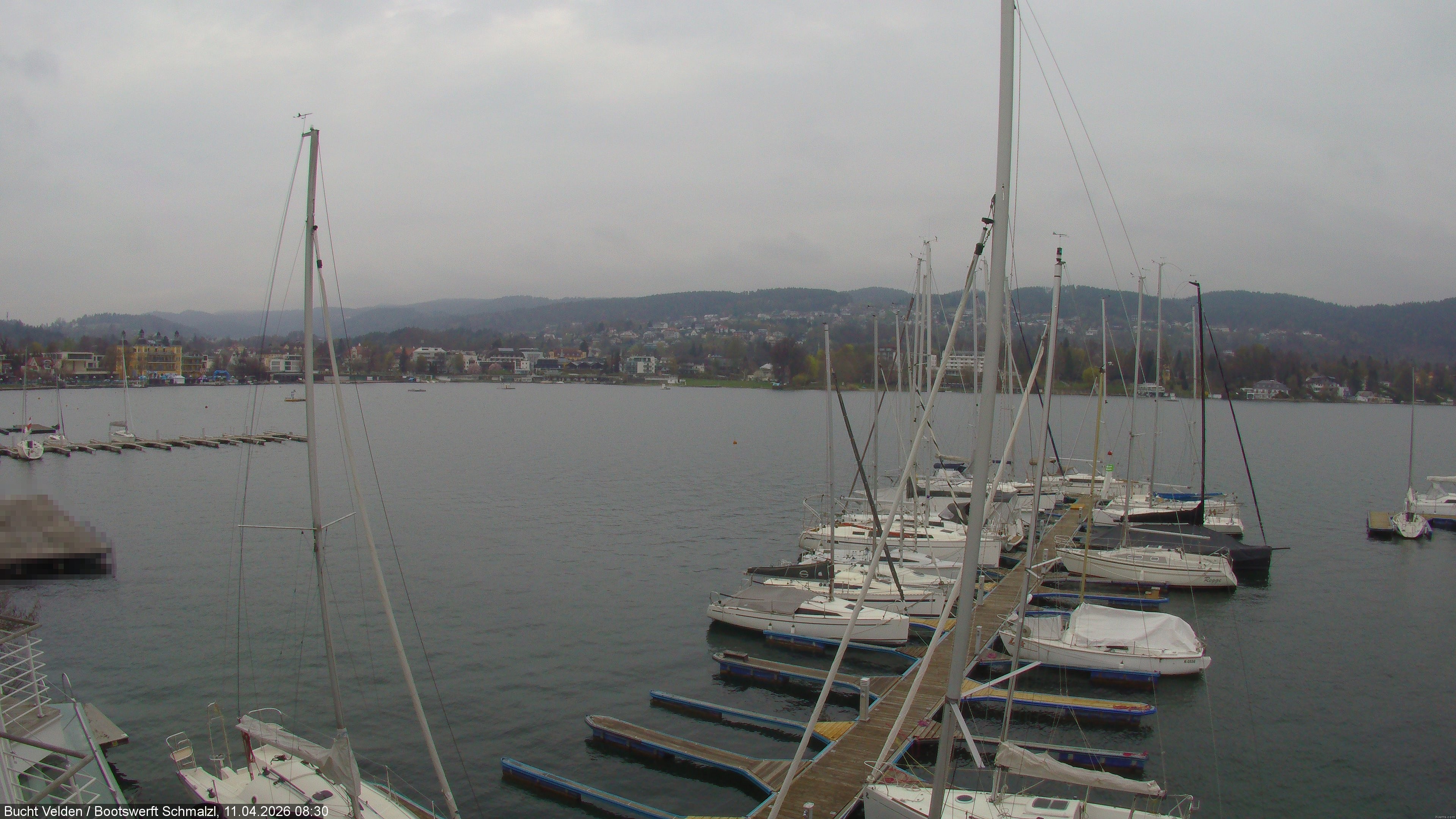 Archiv Foto Webcam Bootswerft Schmalzl - Wörthersee