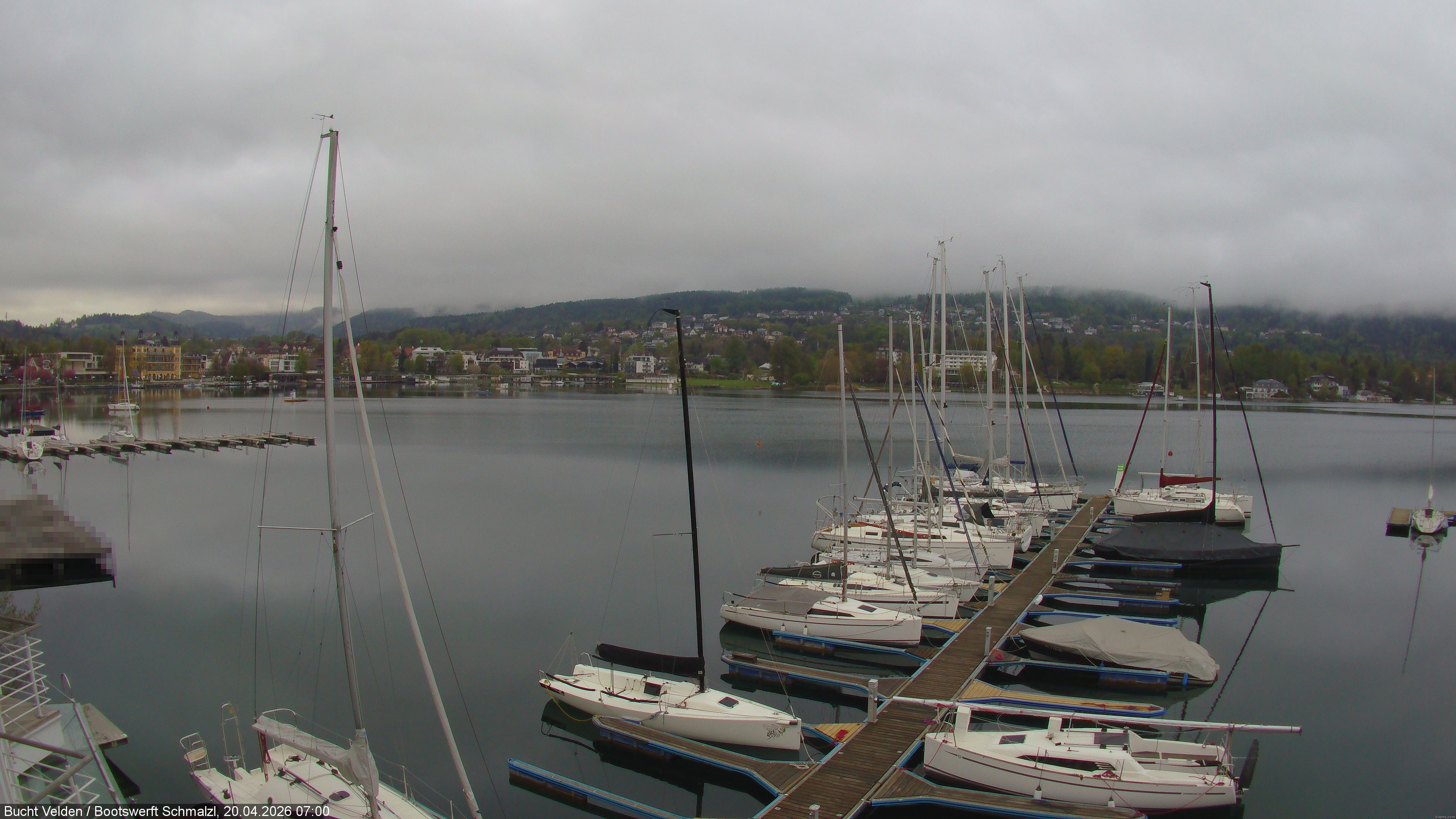 Archiv Foto Webcam Bootswerft Schmalzl - Wörthersee