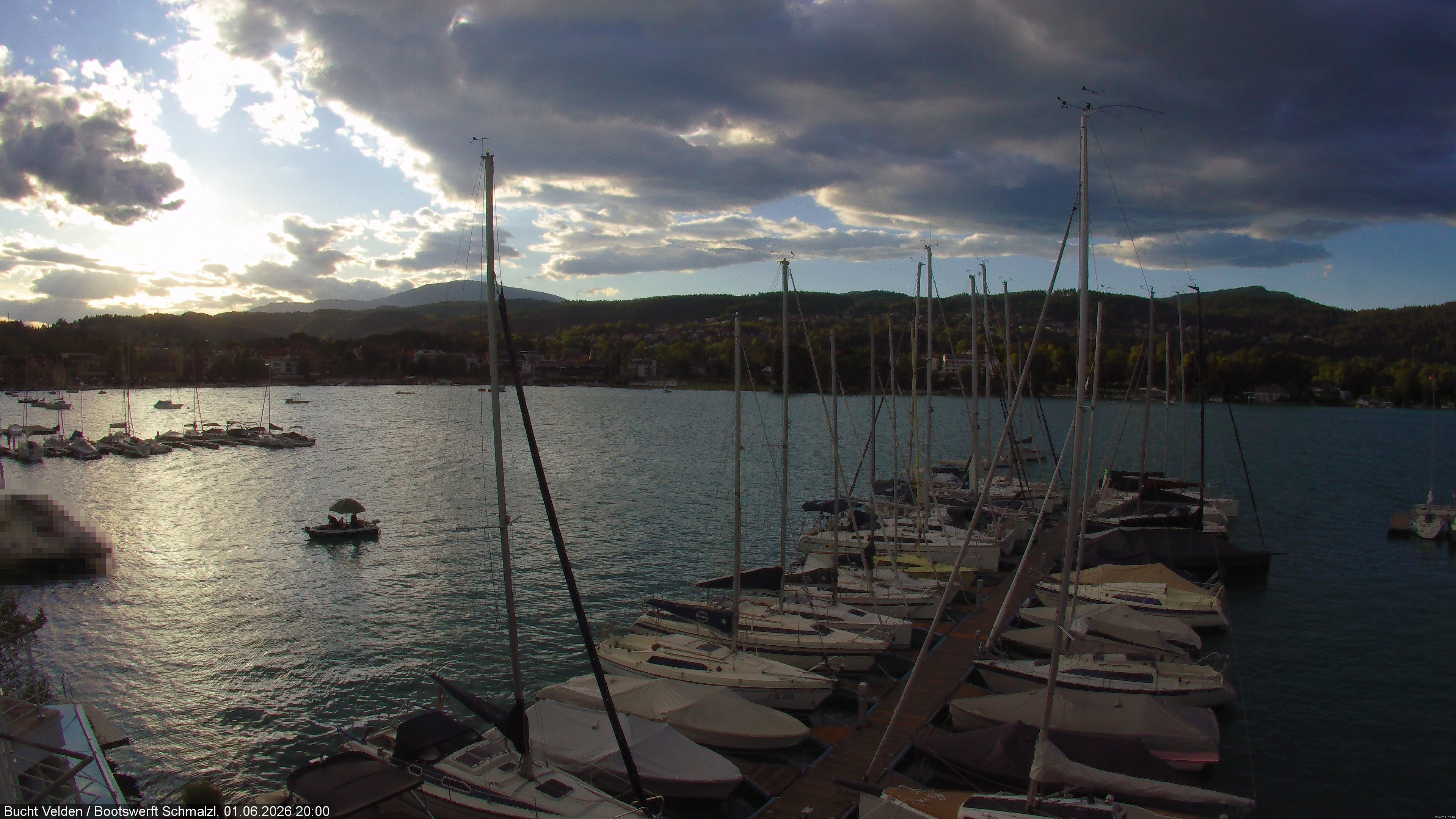 Archiv Foto Webcam Bootswerft Schmalzl - Wörthersee