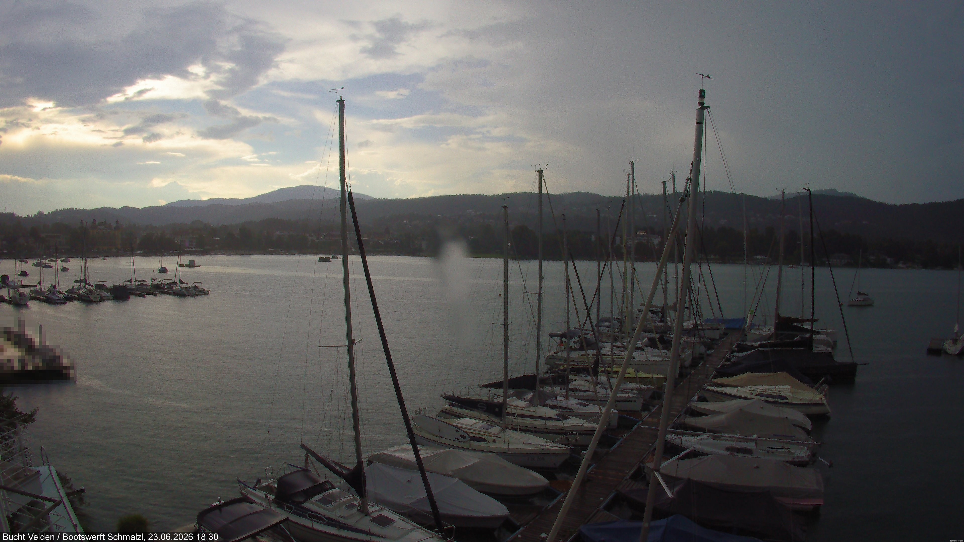 Archiv Foto Webcam Bootswerft Schmalzl - Wörthersee