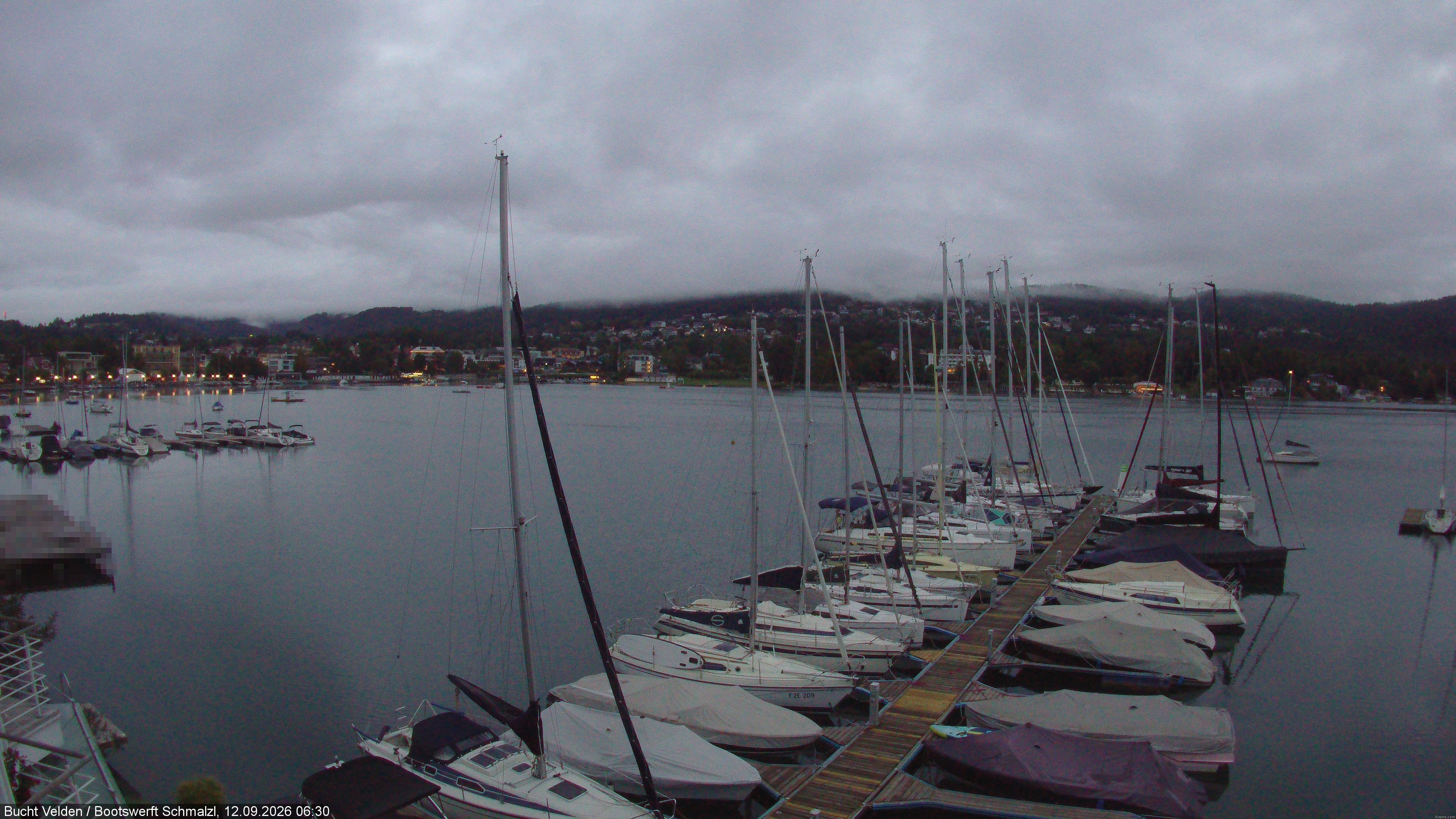Archiv Foto Webcam Bootswerft Schmalzl - Wörthersee