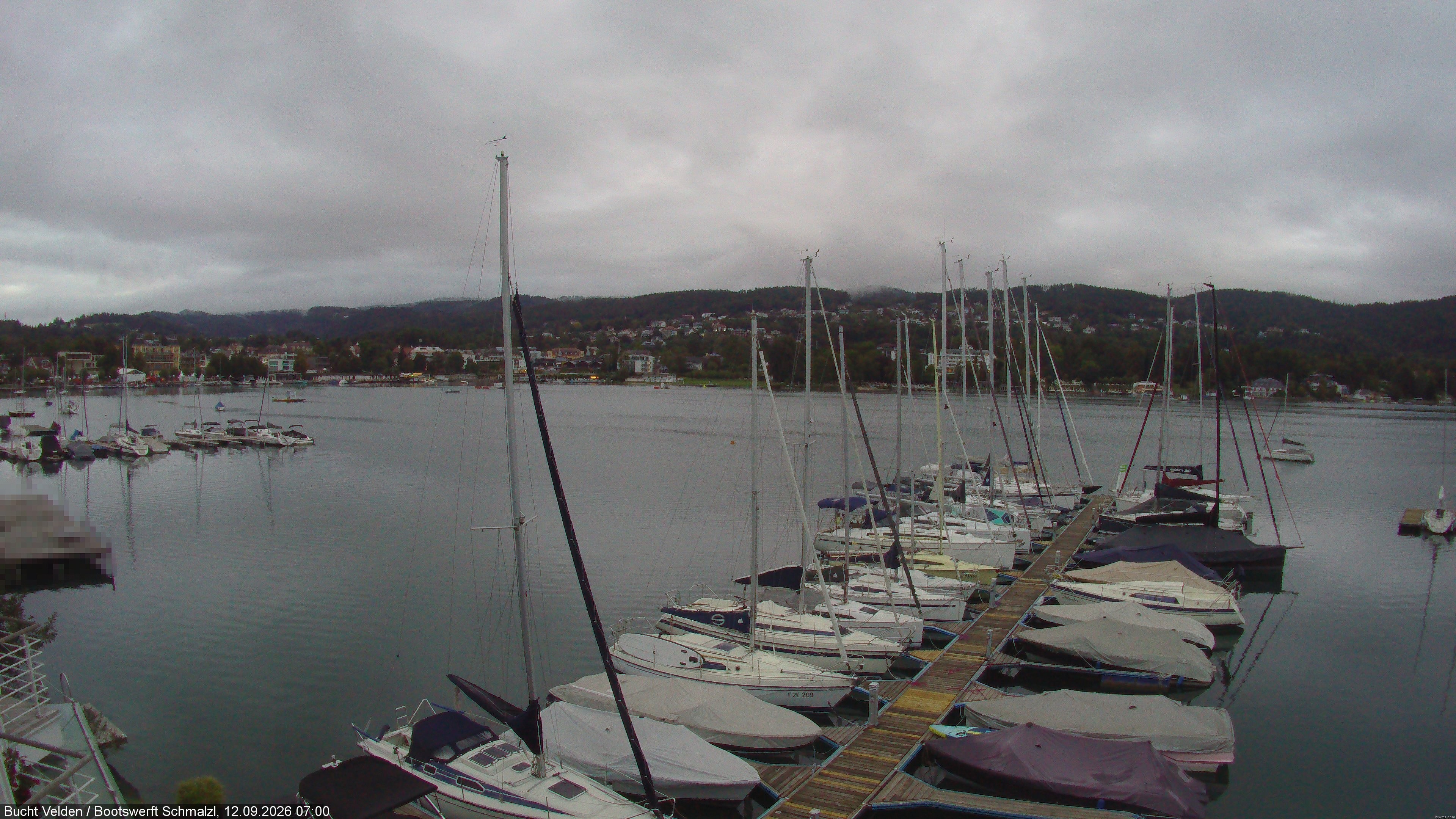 Archiv Foto Webcam Bootswerft Schmalzl - Wörthersee