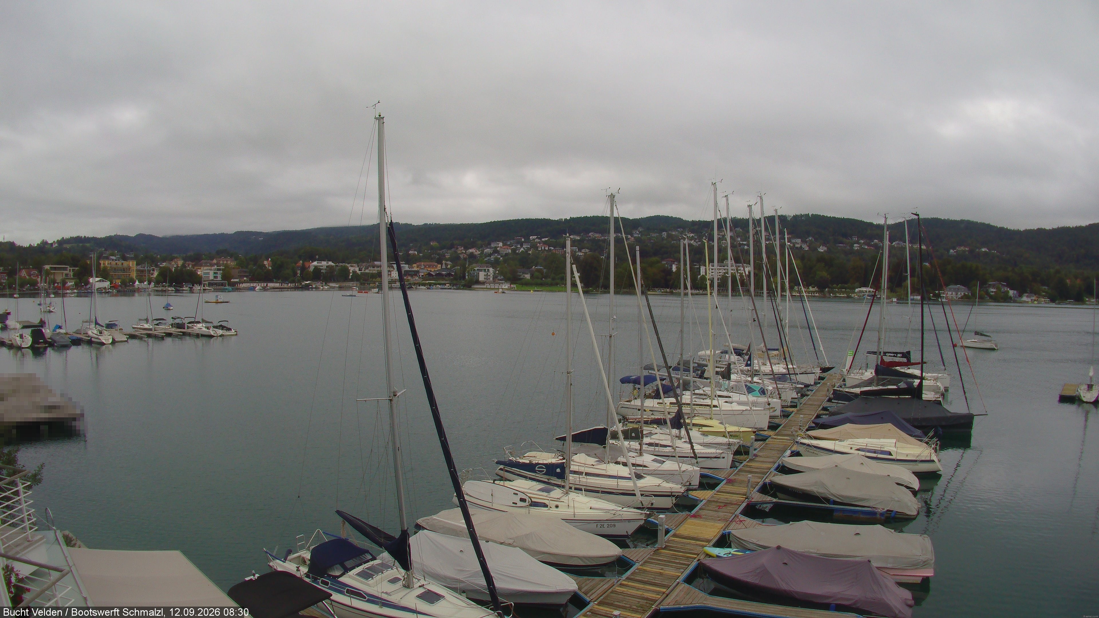Archiv Foto Webcam Bootswerft Schmalzl - Wörthersee