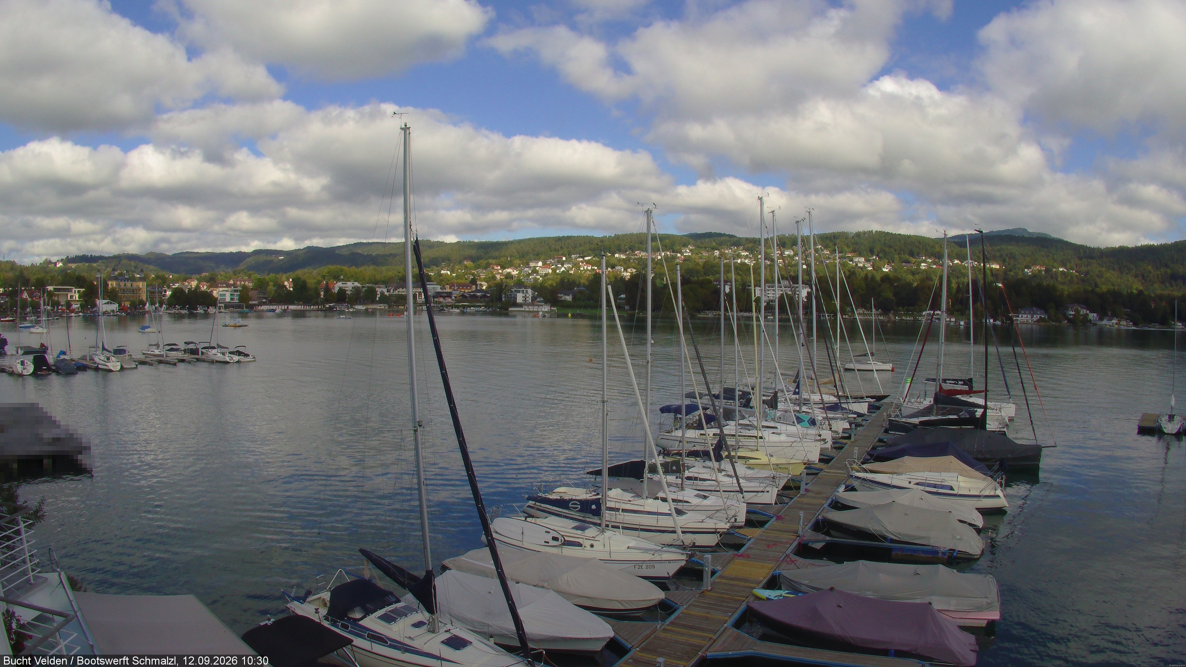 Archiv Foto Webcam Bootswerft Schmalzl - Wörthersee