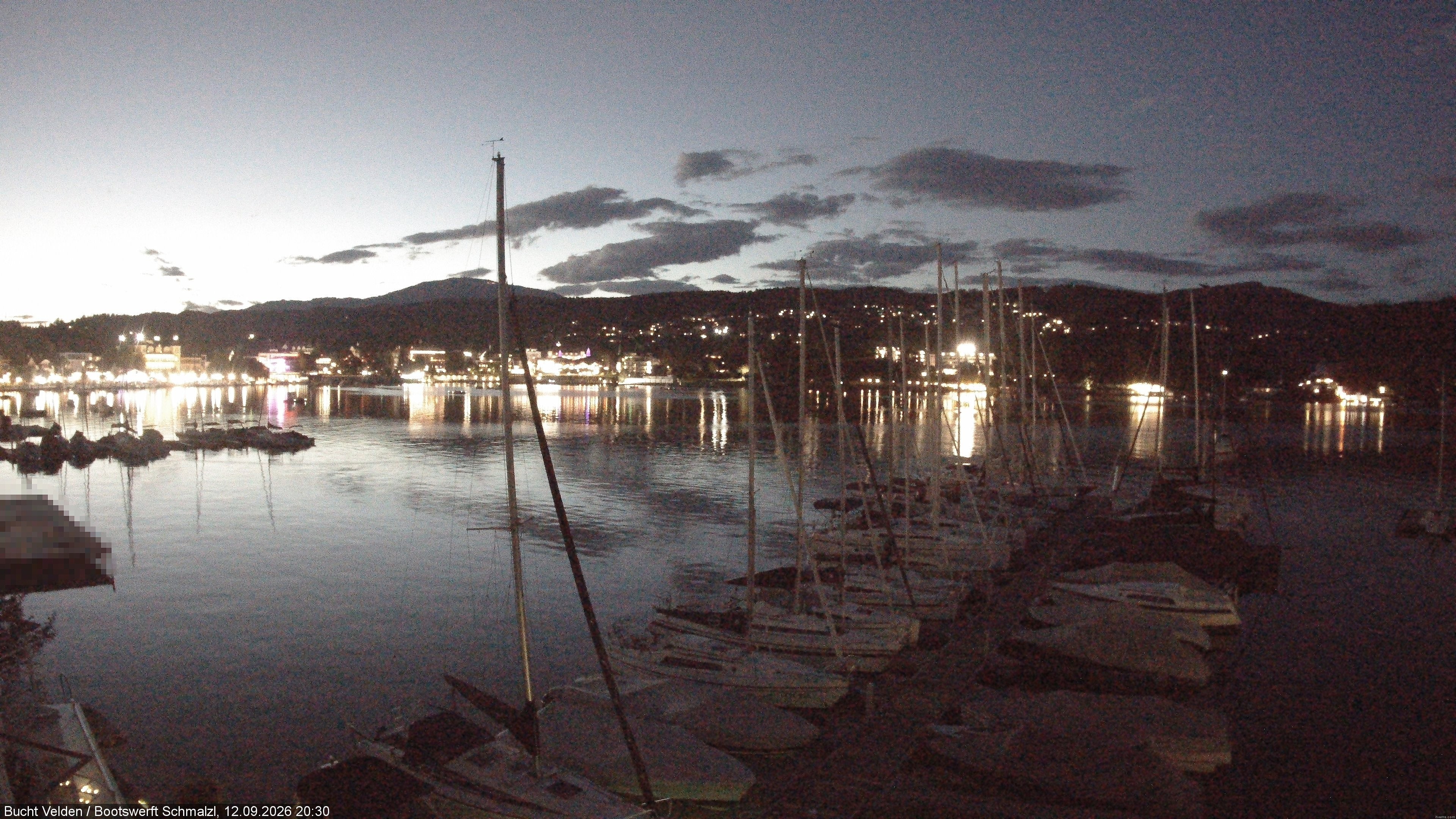 Archiv Foto Webcam Bootswerft Schmalzl - Wörthersee