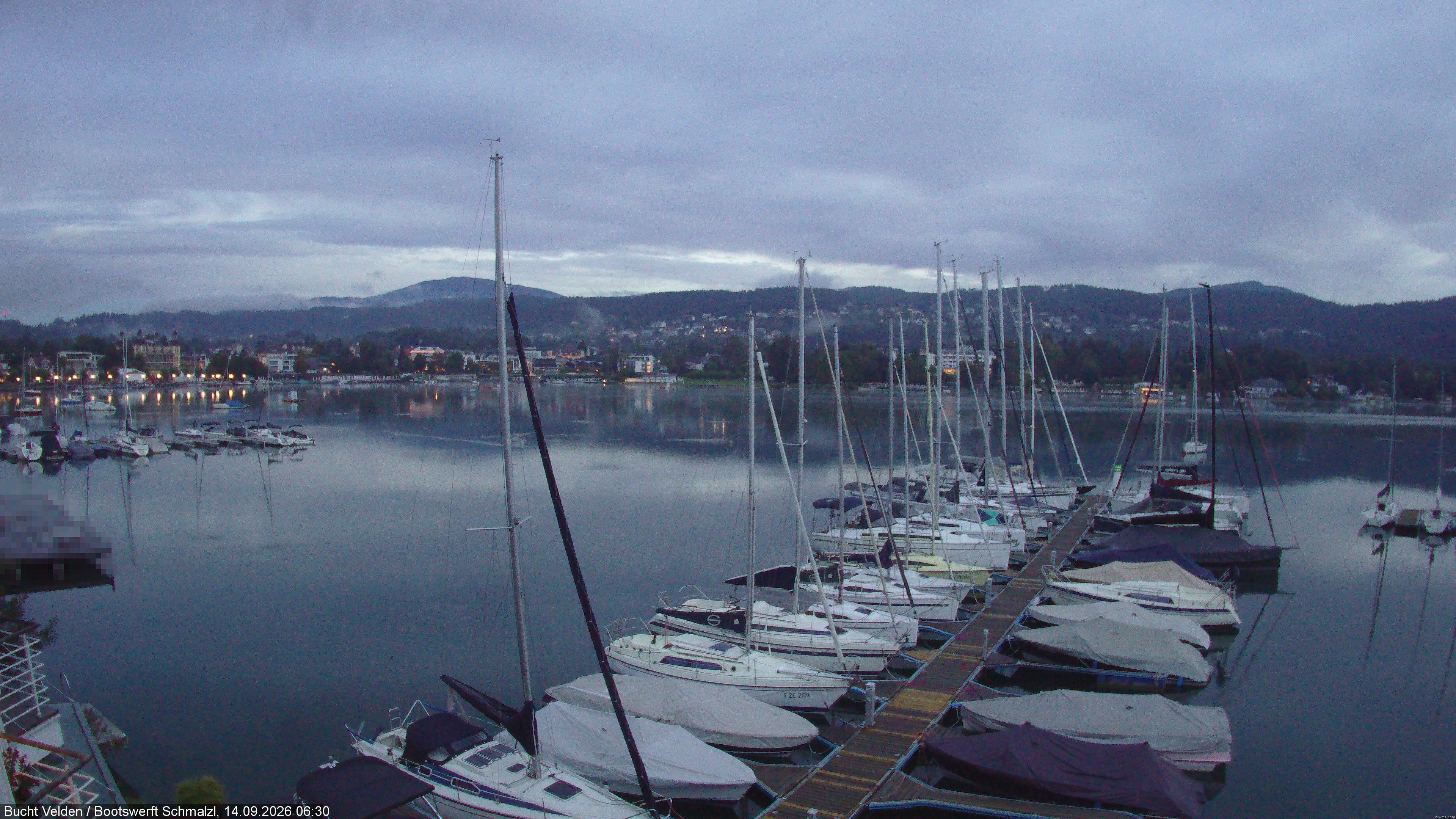 Archiv Foto Webcam Bootswerft Schmalzl - Wörthersee
