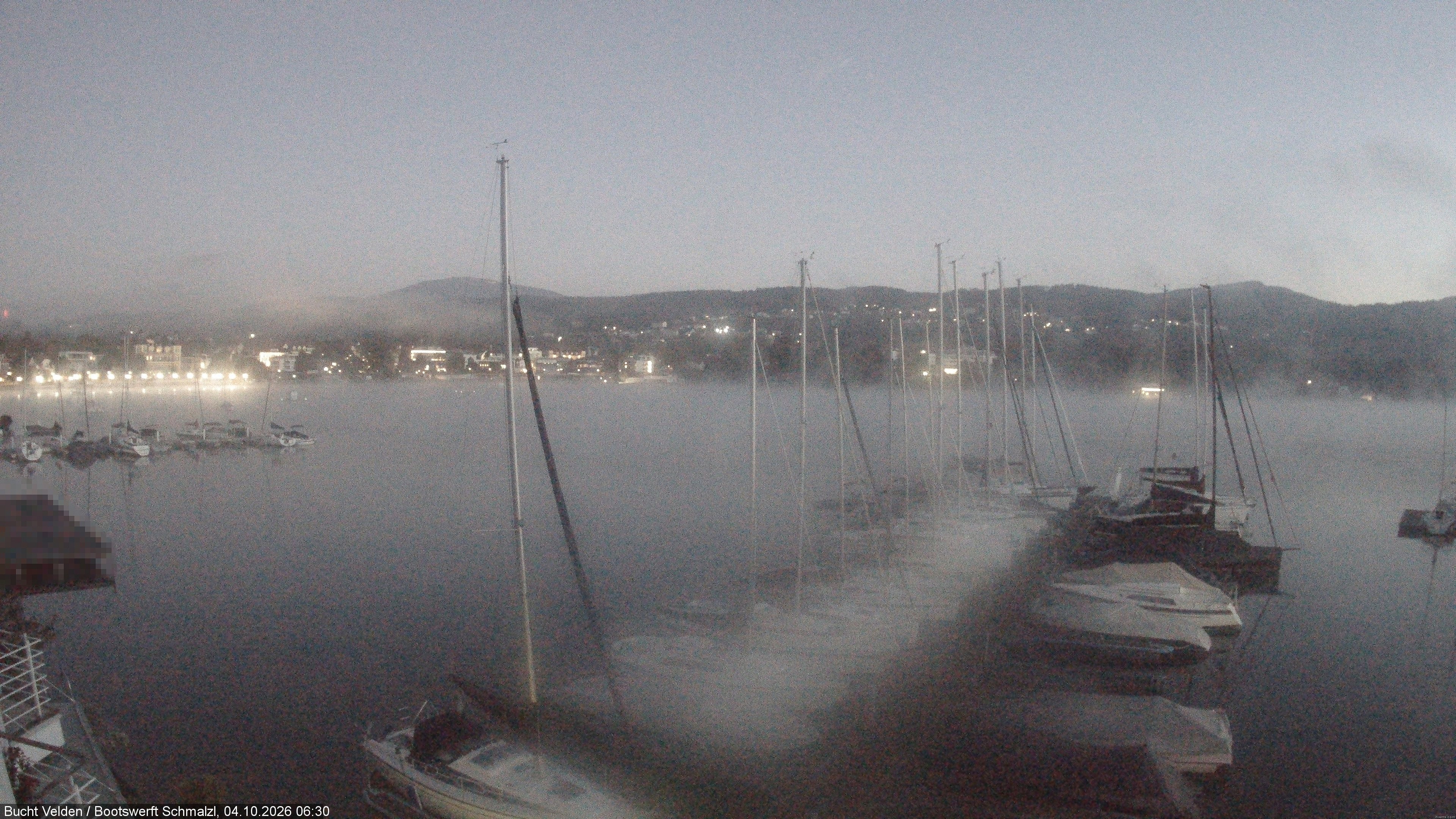 Archiv Foto Webcam Bootswerft Schmalzl - Wörthersee