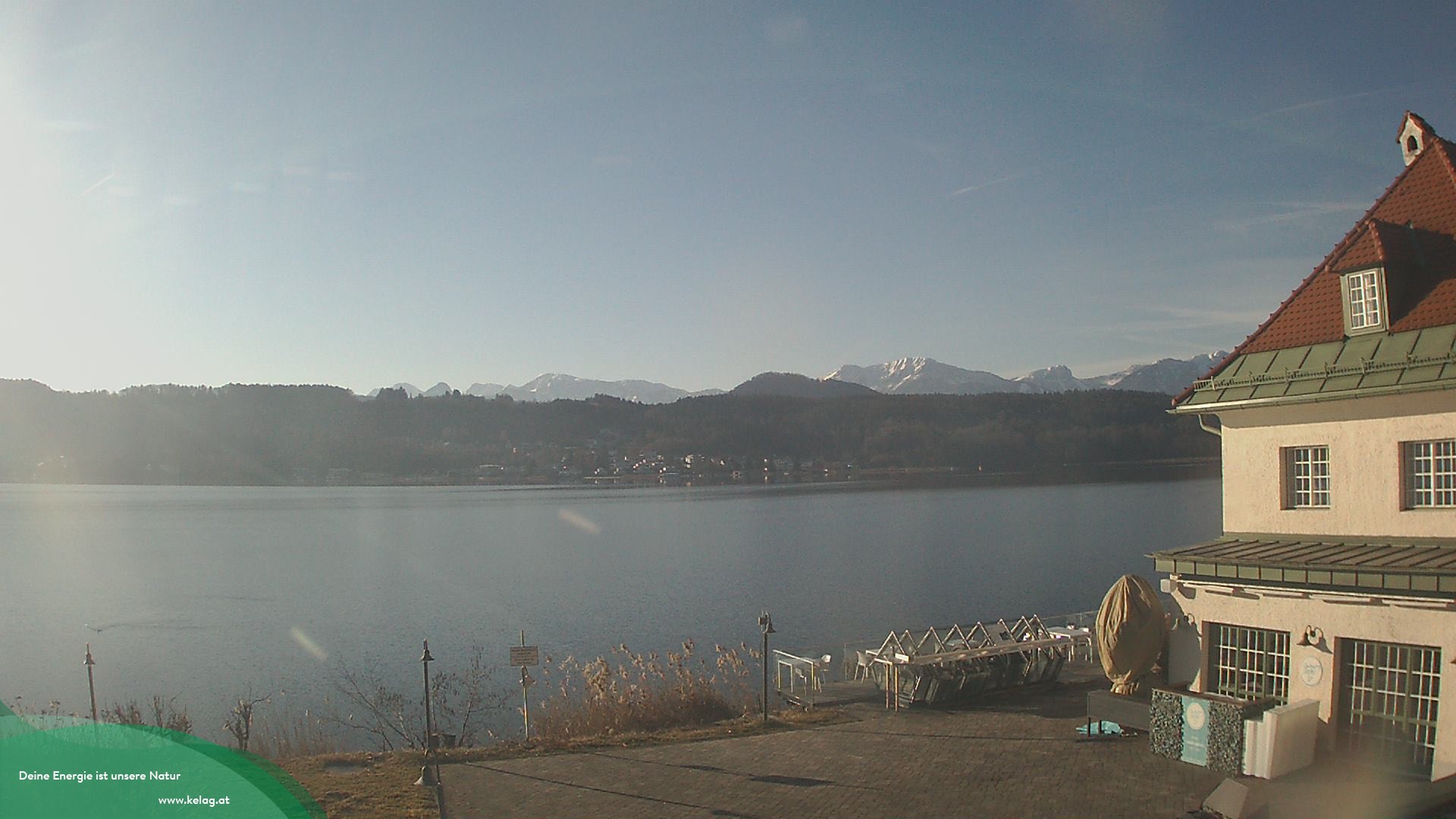 Archiv Foto Webcam Schaukraftwerk Forstsee am Wörthersee/Saag