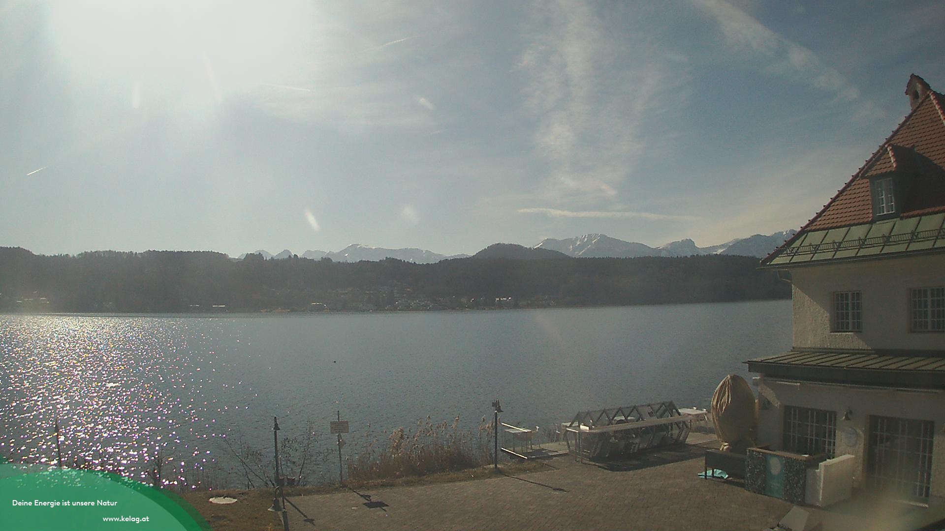 Archiv Foto Webcam Schaukraftwerk Forstsee am Wörthersee/Saag