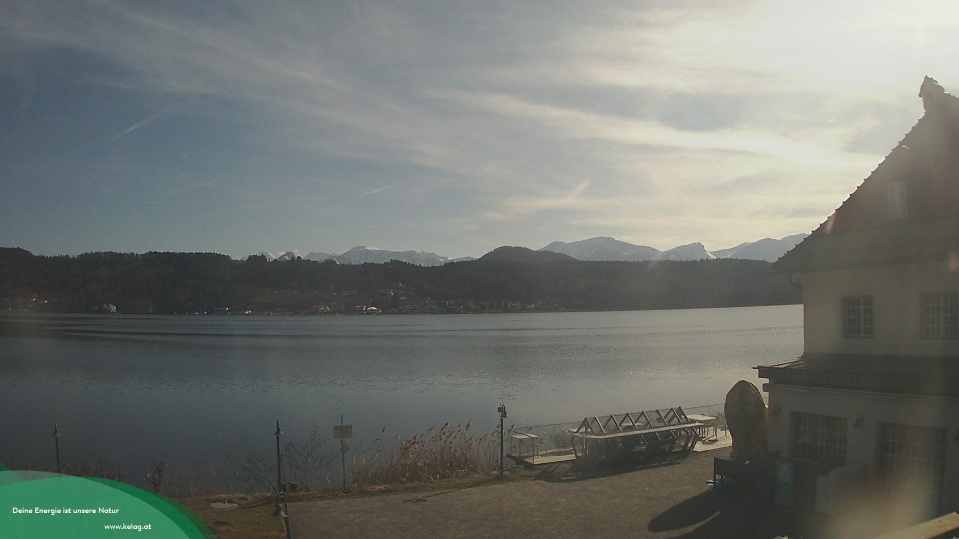 Archiv Foto Webcam Schaukraftwerk Forstsee am Wörthersee/Saag