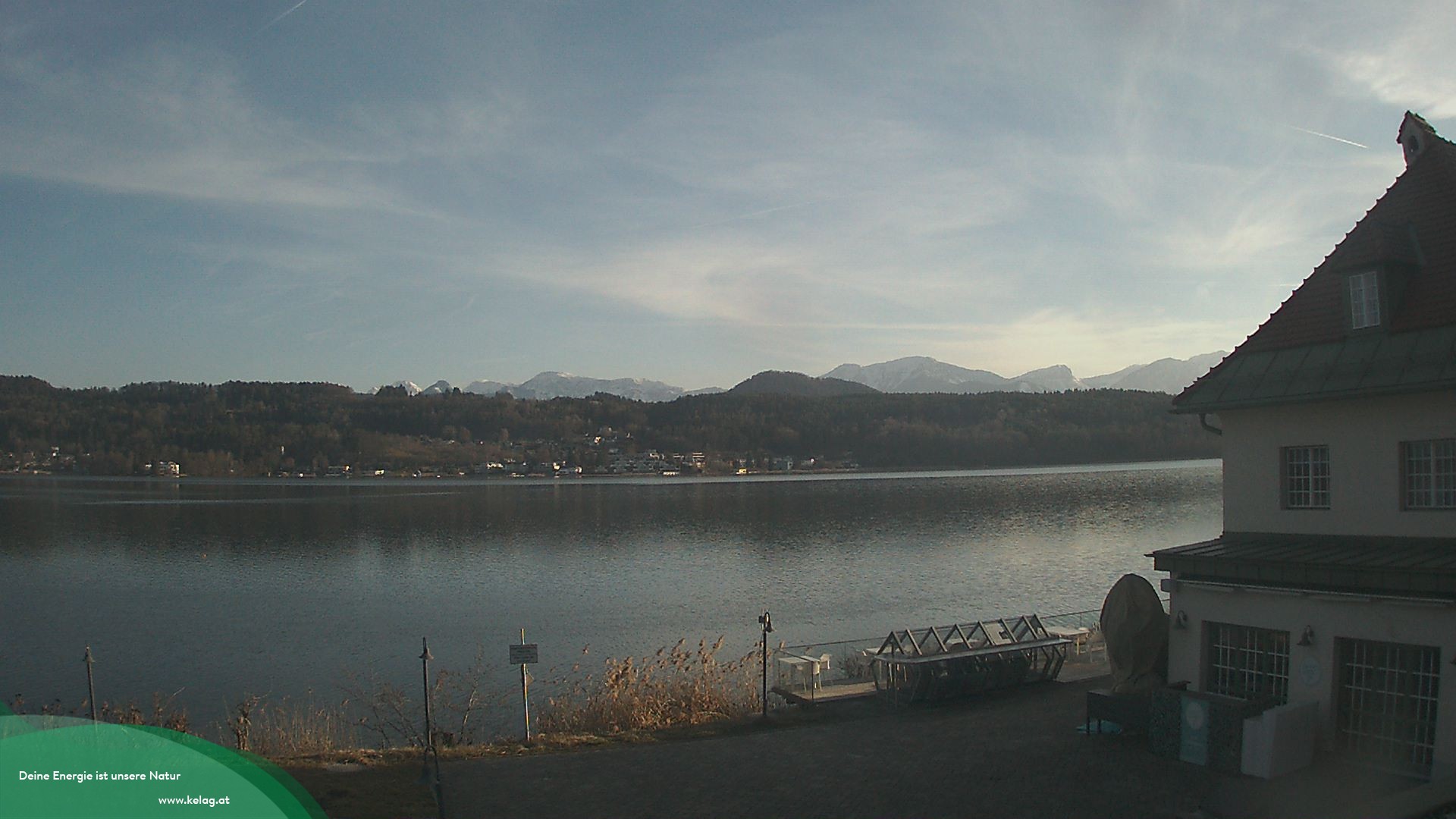 Archiv Foto Webcam Schaukraftwerk Forstsee am Wörthersee/Saag