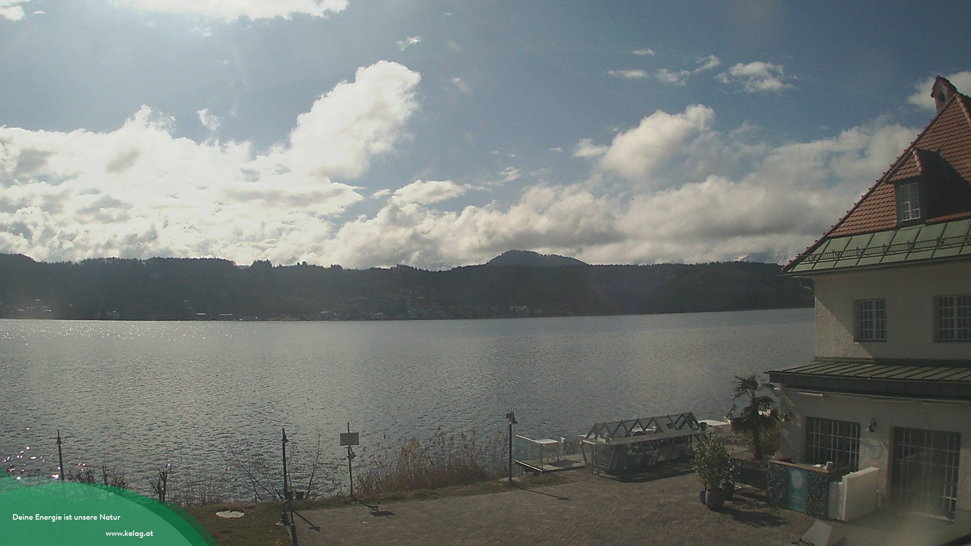 Archiv Foto Webcam Schaukraftwerk Forstsee am Wörthersee/Saag