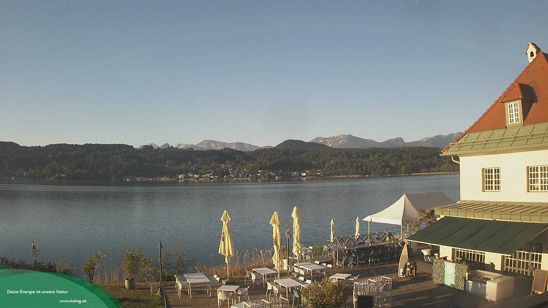 Archiv Foto Webcam Schaukraftwerk Forstsee am Wörthersee/Saag