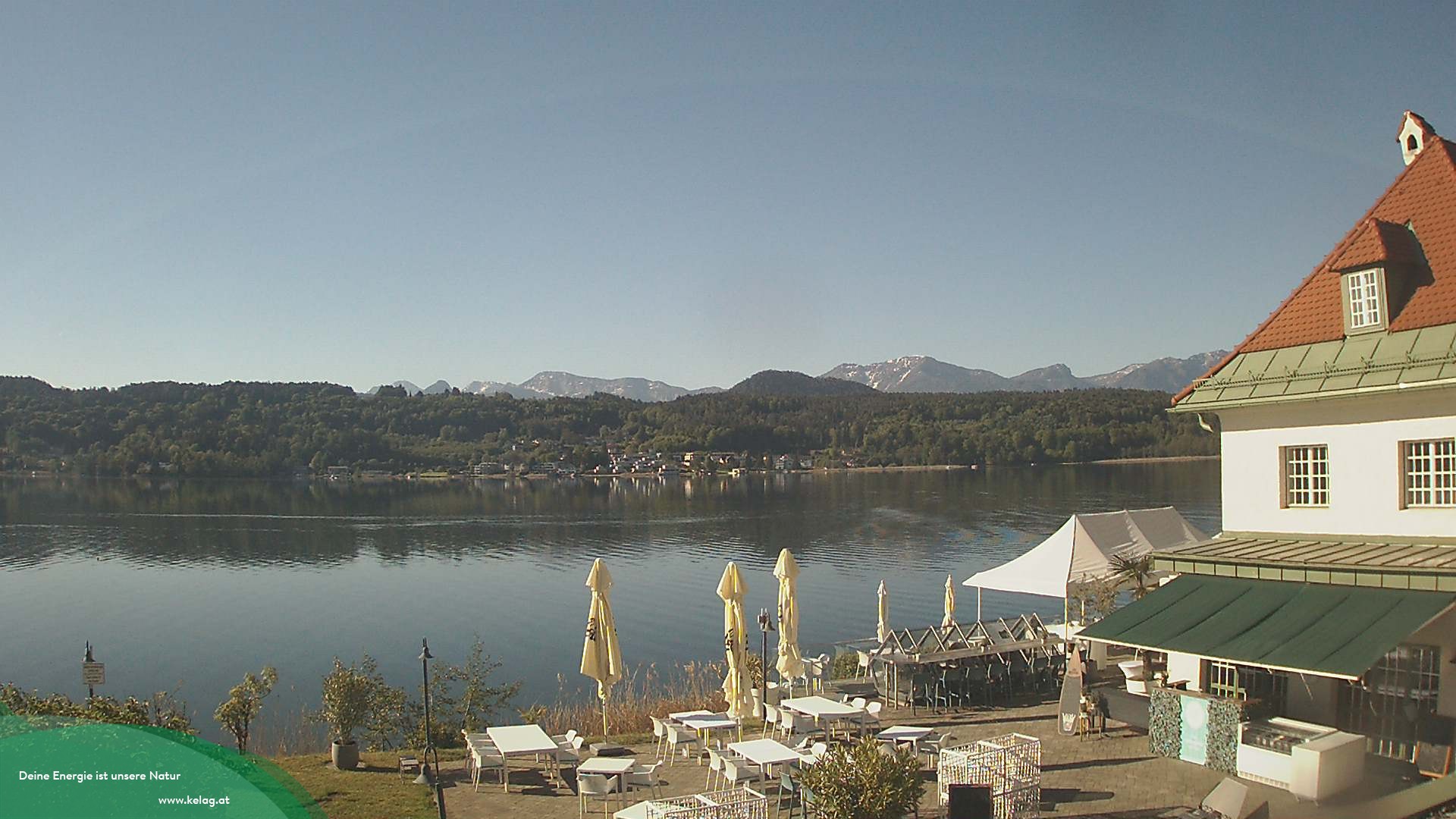 Archiv Foto Webcam Schaukraftwerk Forstsee am Wörthersee/Saag
