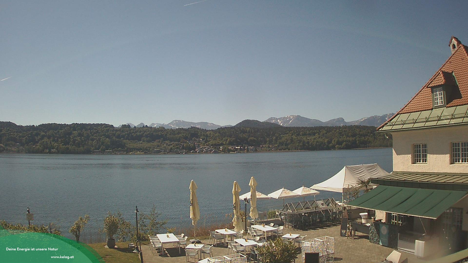 Archiv Foto Webcam Schaukraftwerk Forstsee am Wörthersee/Saag